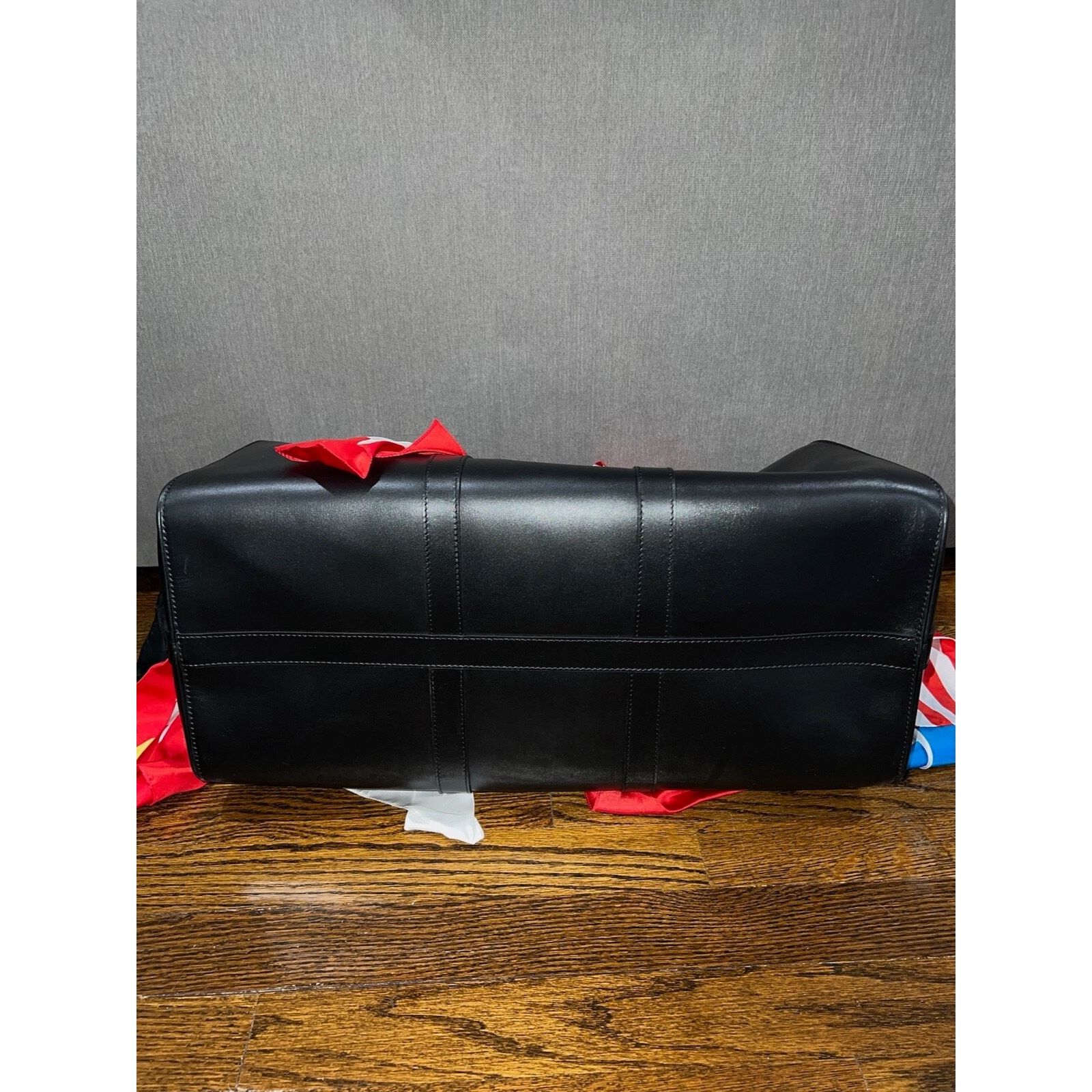Louis Vuitton Louis Vuitton Keepall Bandouliere Flags Leather Travel Bag Size ONE SIZE - 12 Thumbnail