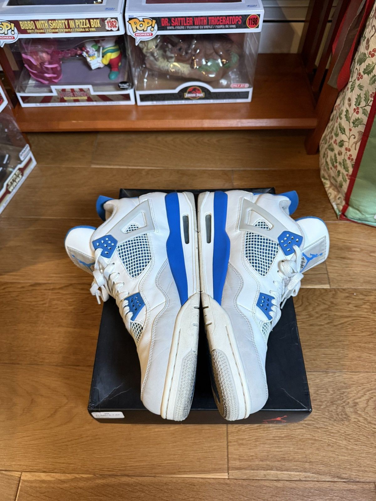 Jordan Brand Air Jordan 4 Military Blue 2012 Size US 14 / EU 47 - 7 Thumbnail