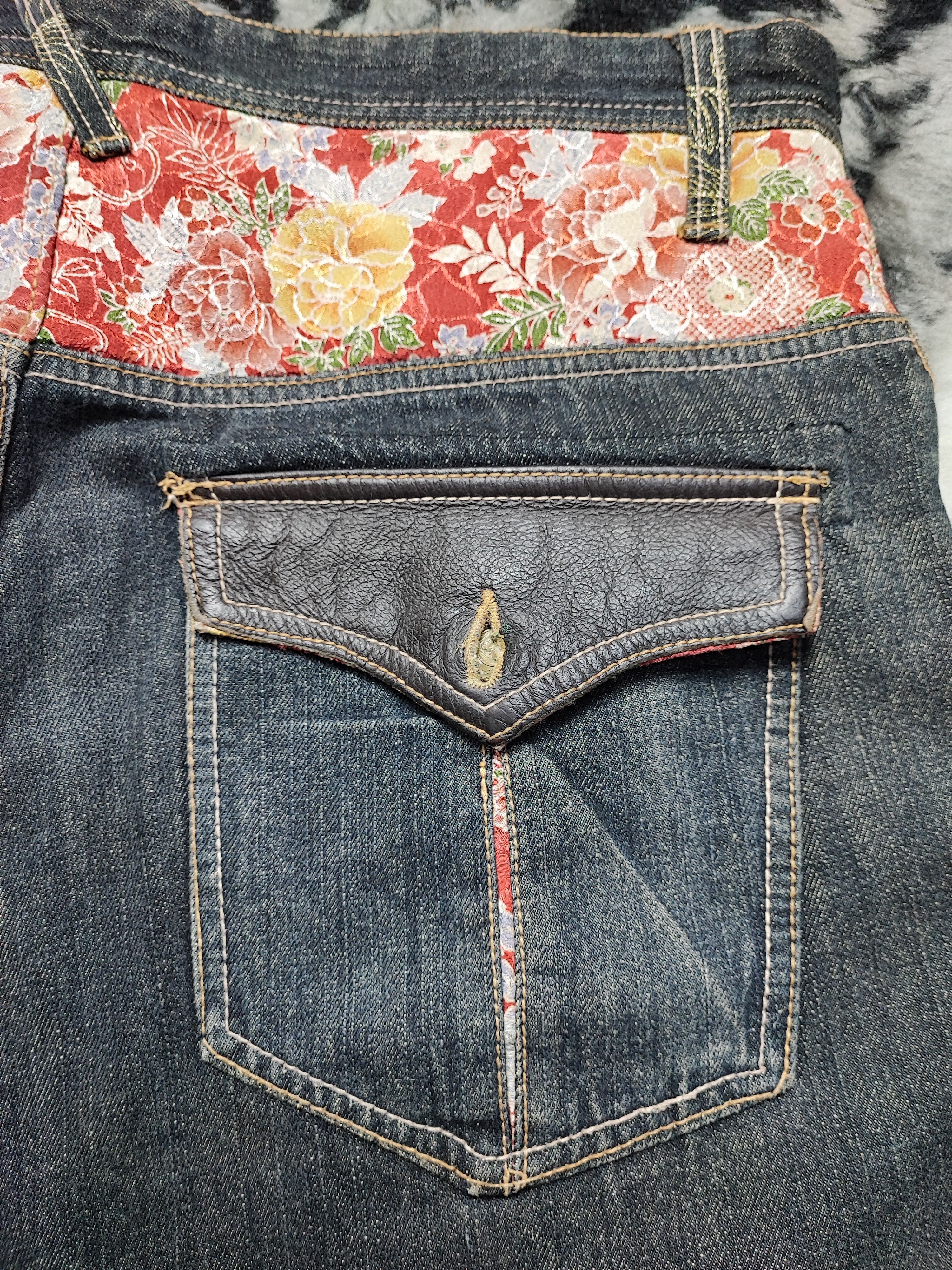 Japanese Brand Sukajan Phoenix Jeans Distressed by Gumu 34x28 Size US 34 / EU 50 - 20 Thumbnail