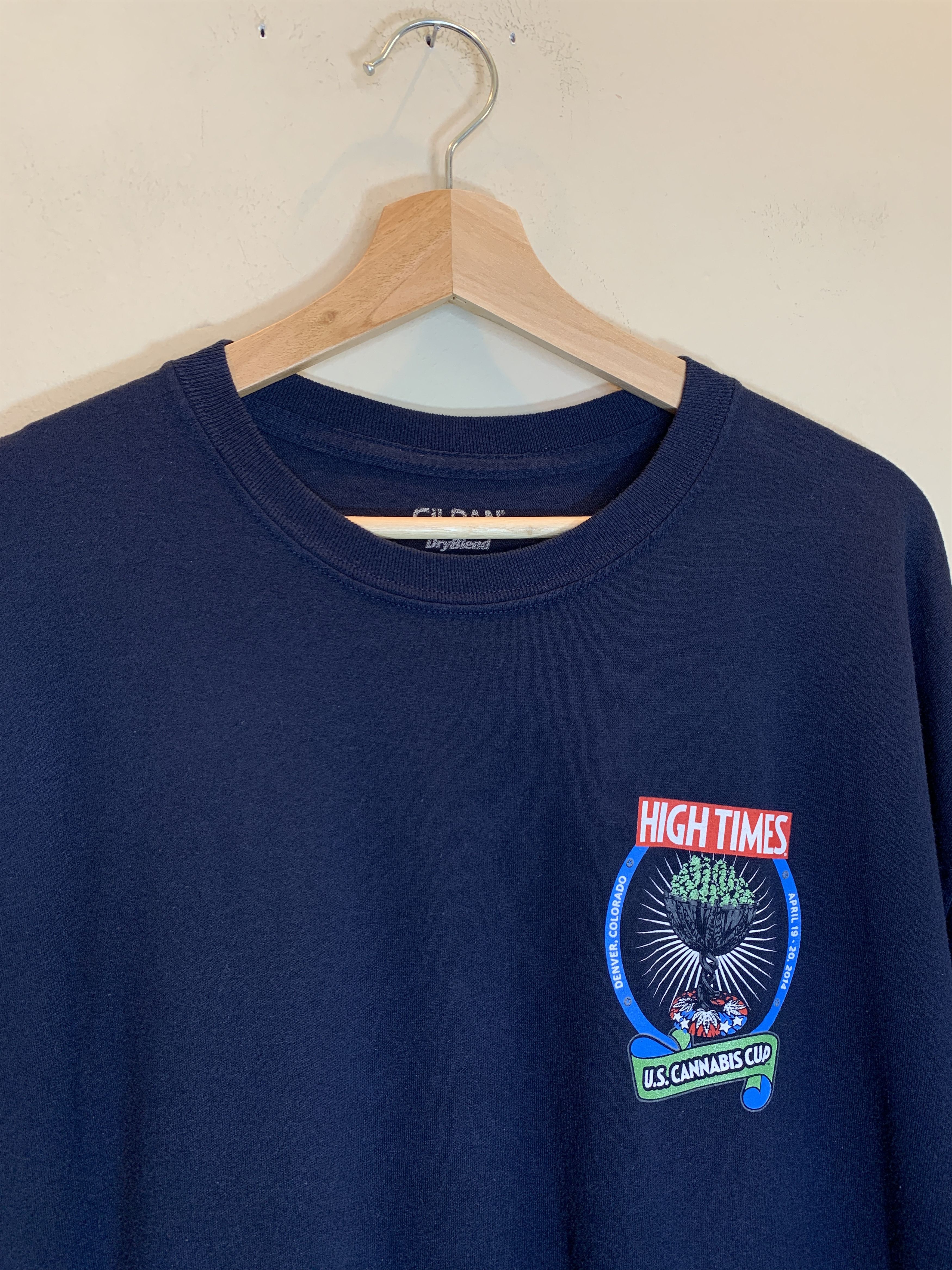 Vintage *RARE* Vintage Mac Miller High Times Cannabis Cup T-Shirt Size US XL / EU 56 / 4 - 4 Thumbnail