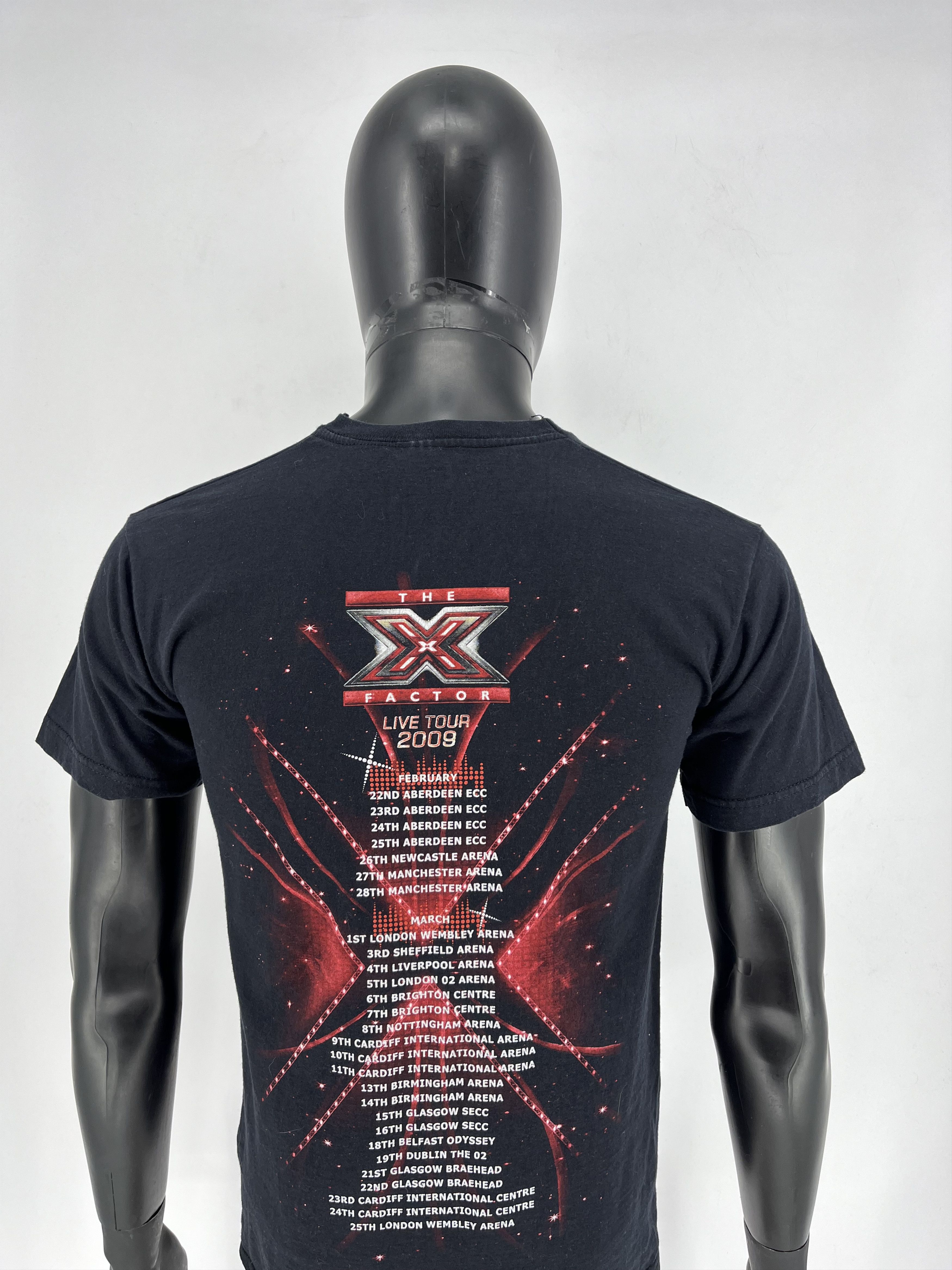 Band Tees × Rap Tees Vintage The X Factor Live Tour 2009 Streetwear Style POP Size US S / EU 44-46 / 1 - 6 Thumbnail