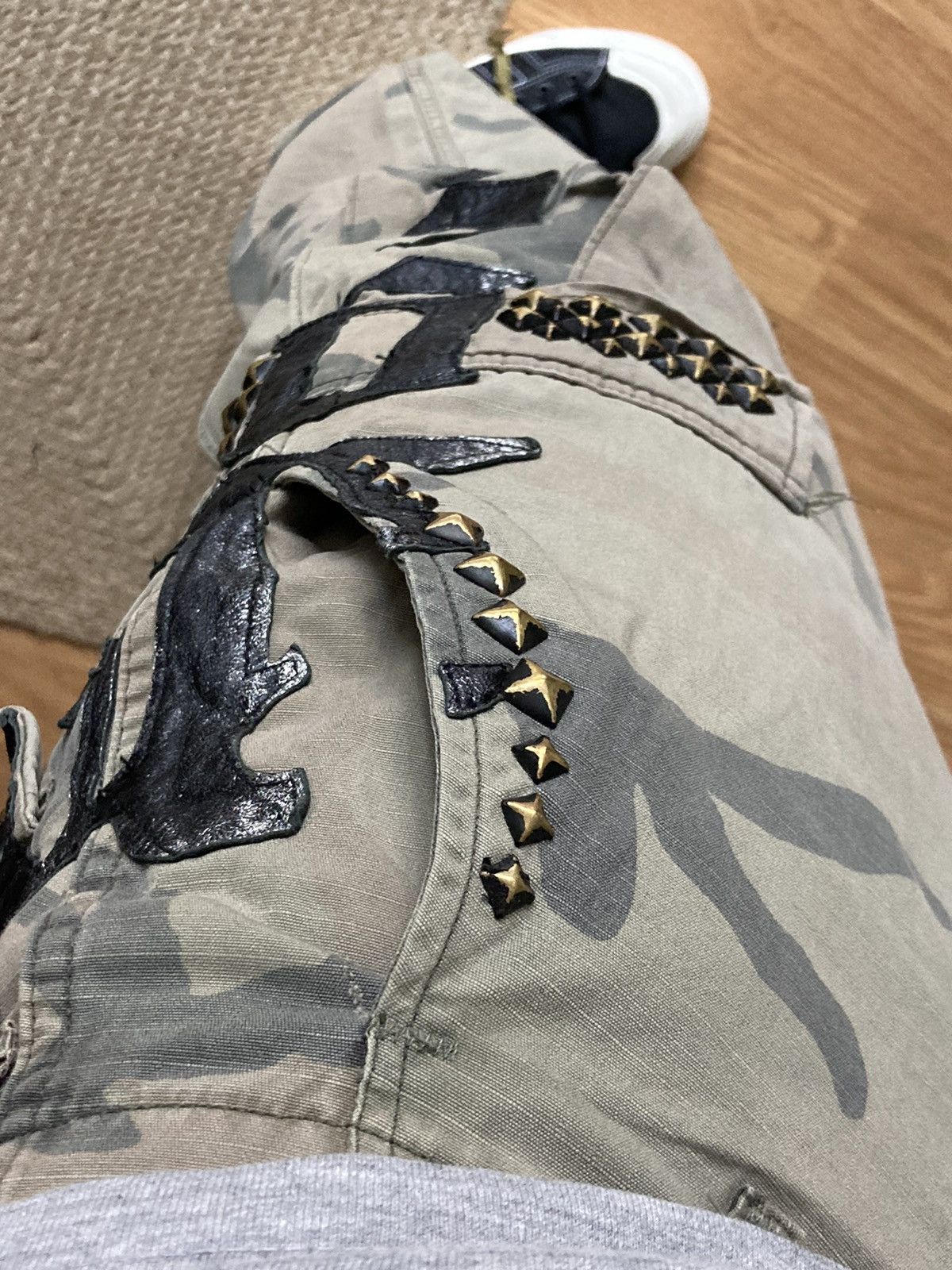 Designer × The Great China Wall × Vintage The Great China Wall - Camo Cargo Pant Size US 30 / EU 46 - 7 Thumbnail