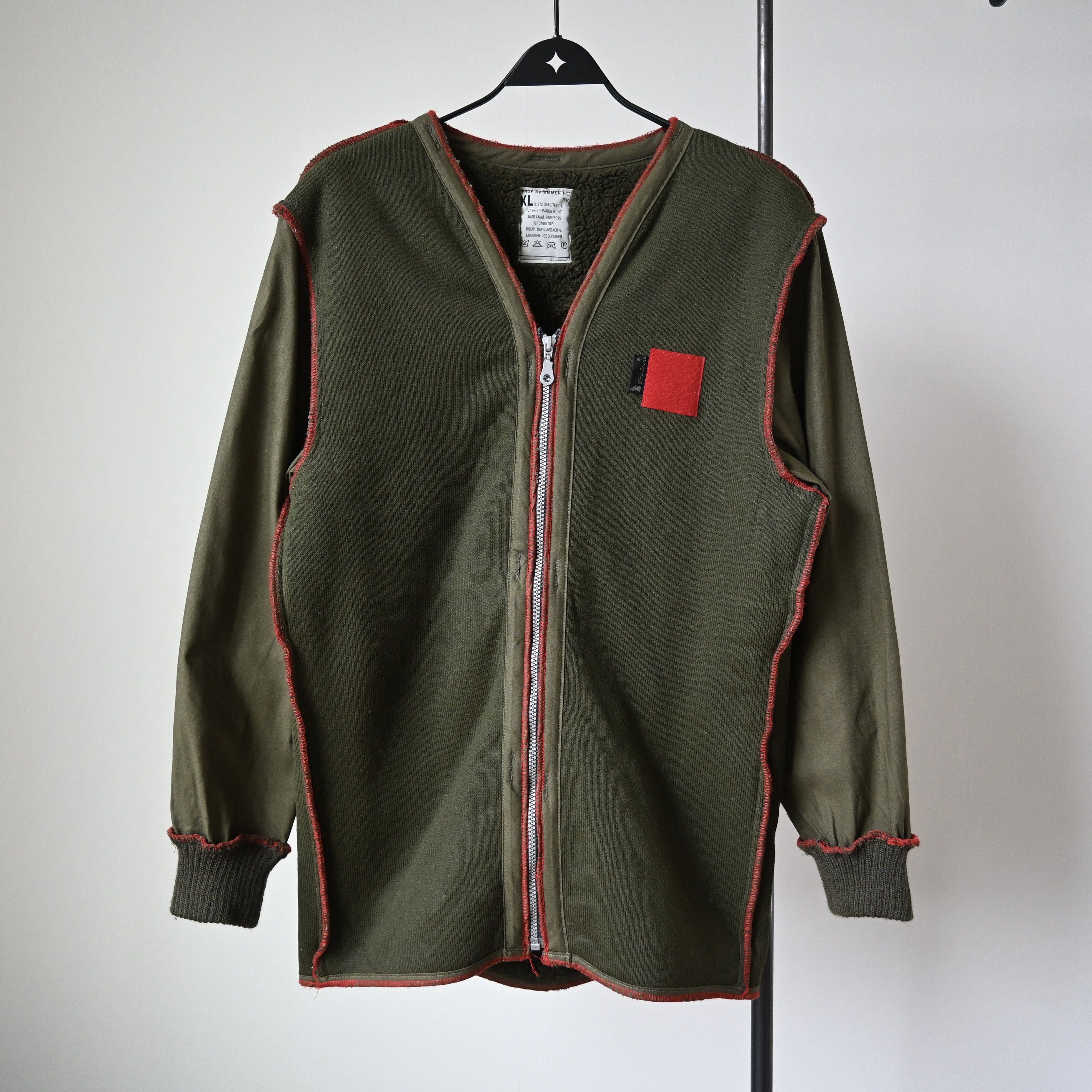Vintage Vintage Slow Stone fleeced military liner jacket Size US M / EU 48-50 / 2 - 2 Thumbnail
