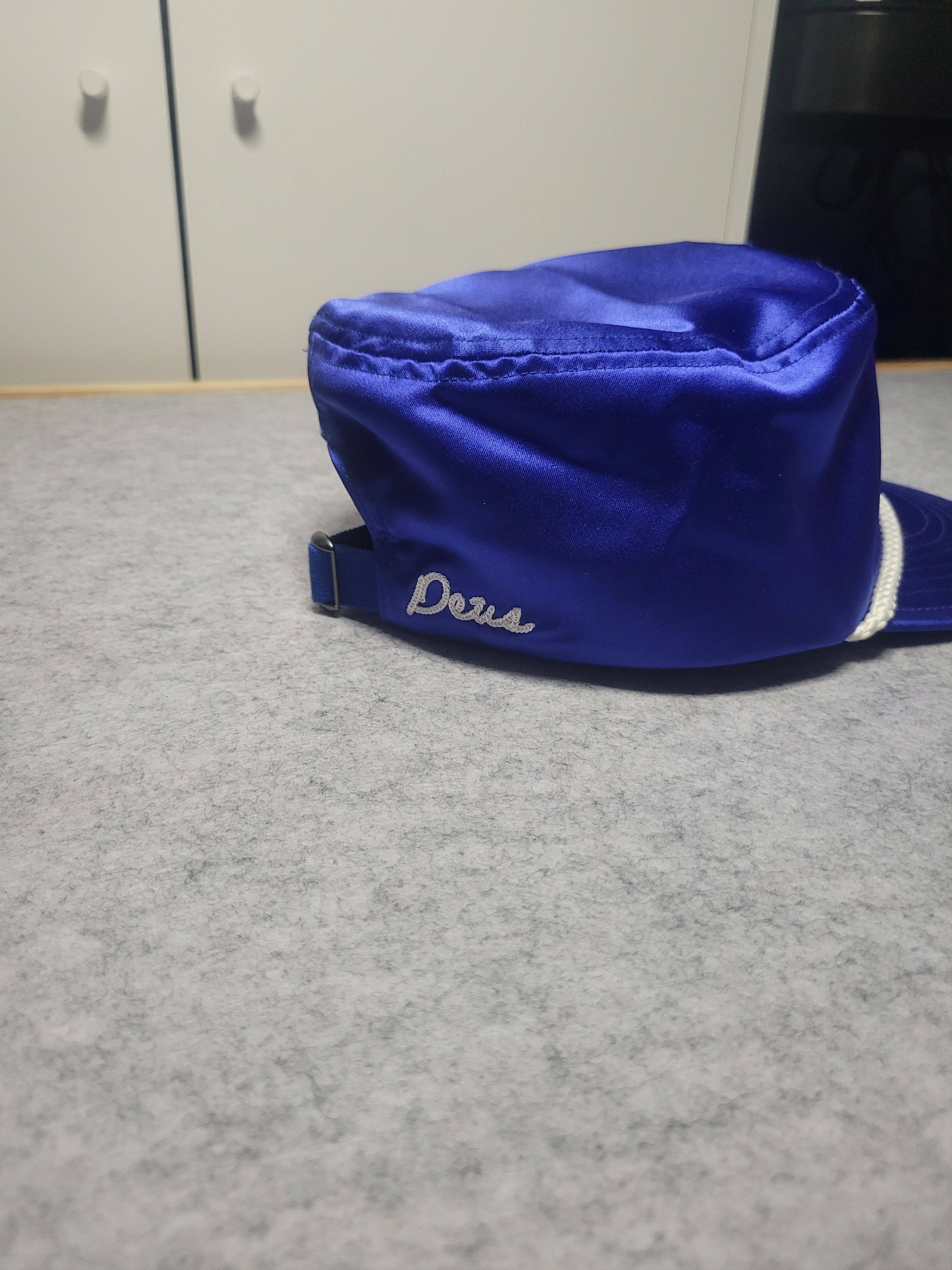 Deus Ex Machina Deus Ex Machina Blue Pillbox Specter Cap Adjustable Size ONE SIZE - 3 Thumbnail
