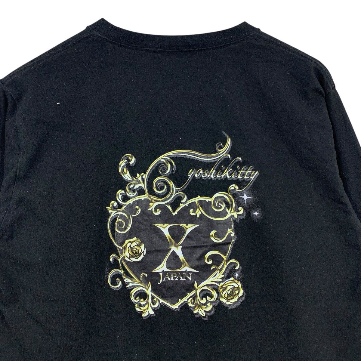 Japanese Brand YOSHIKITTY X JAPAN Hello Kitty Japanese Band Tshirt Size US L / EU 52-54 / 3 - 5 Thumbnail