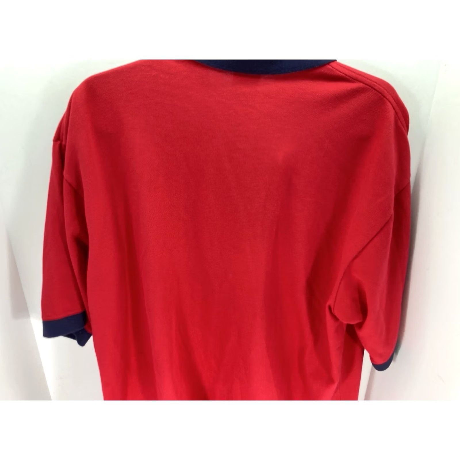 Cutter & Buck VINTAGE Cutter & Buck Fiesta San Antonio 1999 Polo Shirt Men Large Red Short Sleeve VTG Size US L / EU 52-54 / 3 - 7 Thumbnail