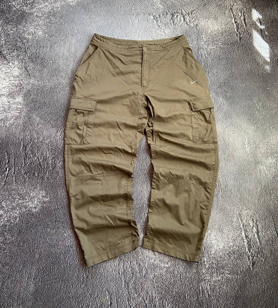 Nike Vintage Nike Y2K distressed cargo trekking pants Size US 36 / EU 52 - 1 Thumbnail
