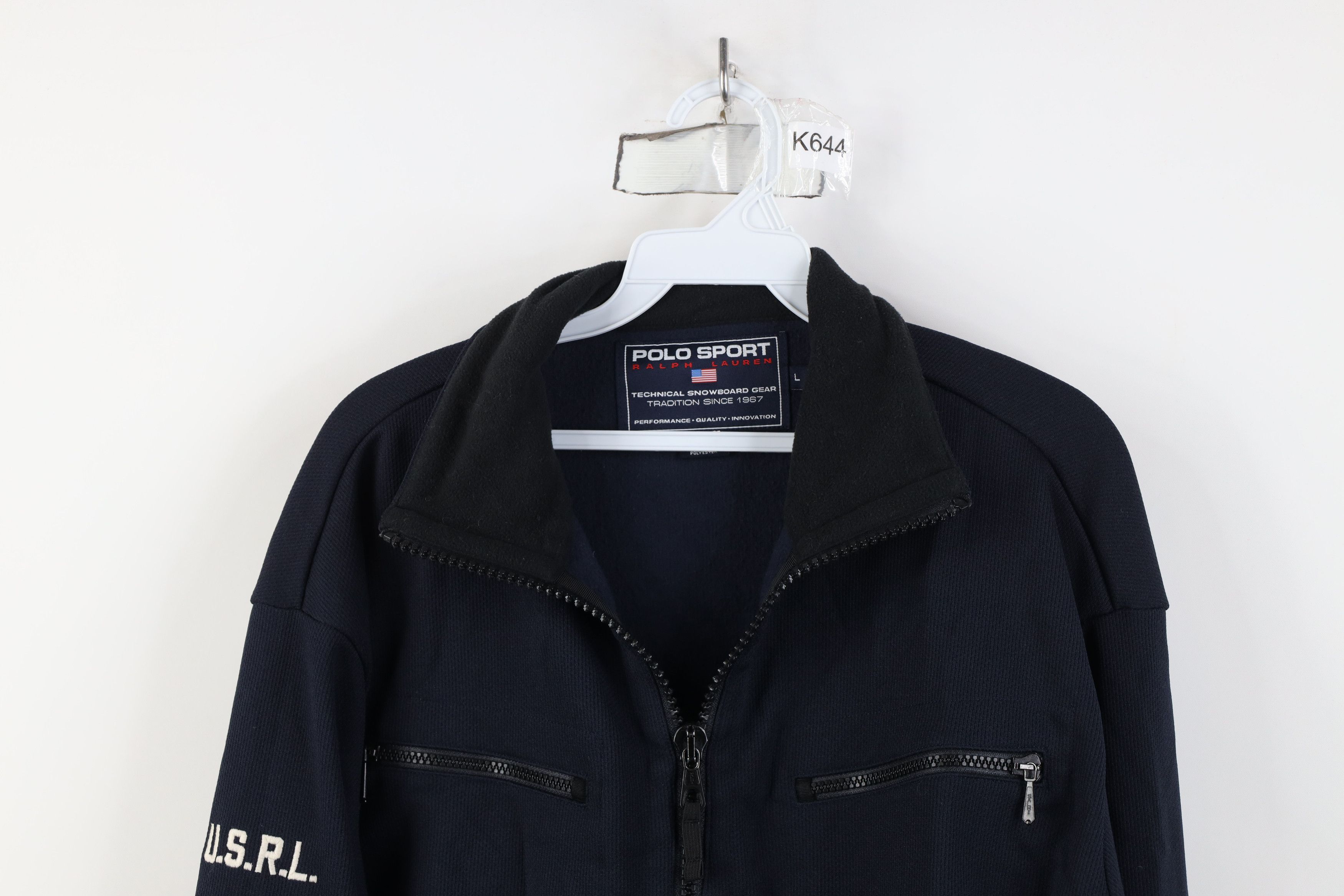 Ralph Lauren Vintage 90s Polo Sport Ralph Lauren Snowboard Knit Jacket Size US L / EU 52-54 / 3 - 2 Thumbnail