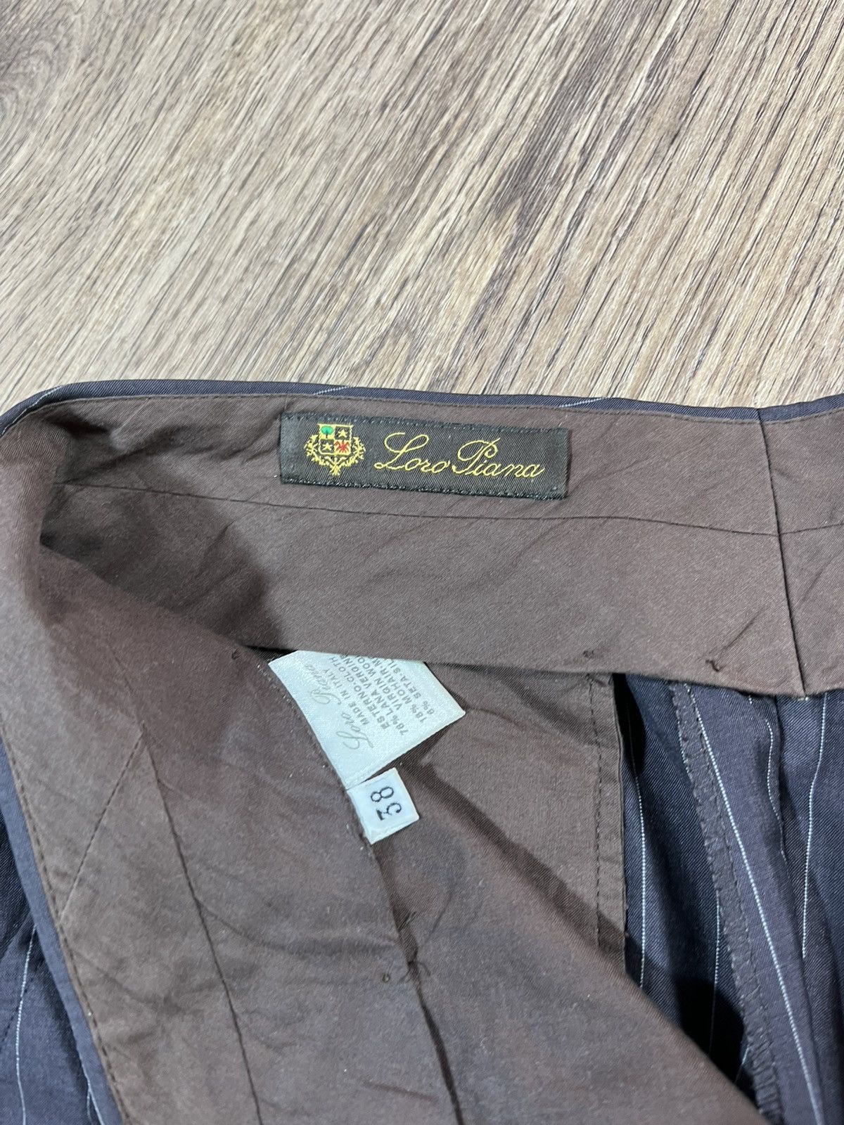 Loro Piana Loro Piana Wool Classic Pants Size 26" / US 2 / IT 38 - 7 Thumbnail