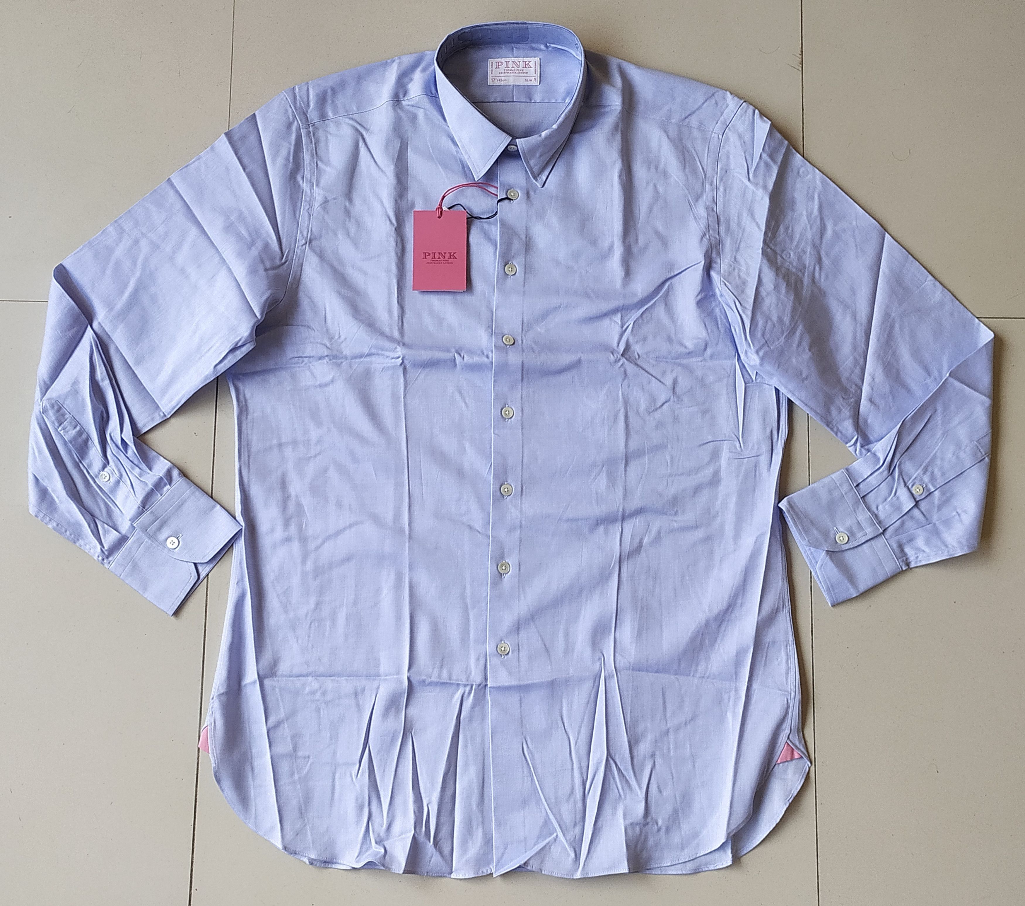 Thomas Pink Thomas Pink Formal Bi-Color Shirt Free Shipping T/139 Size US L / EU 52-54 / 3 - 2 Thumbnail