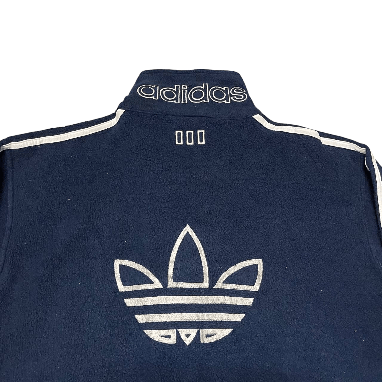 Adidas Vintage 90's Adidas Trefoil Embroidered Zipper Jacket Size US L / EU 52-54 / 3 - 2 Thumbnail