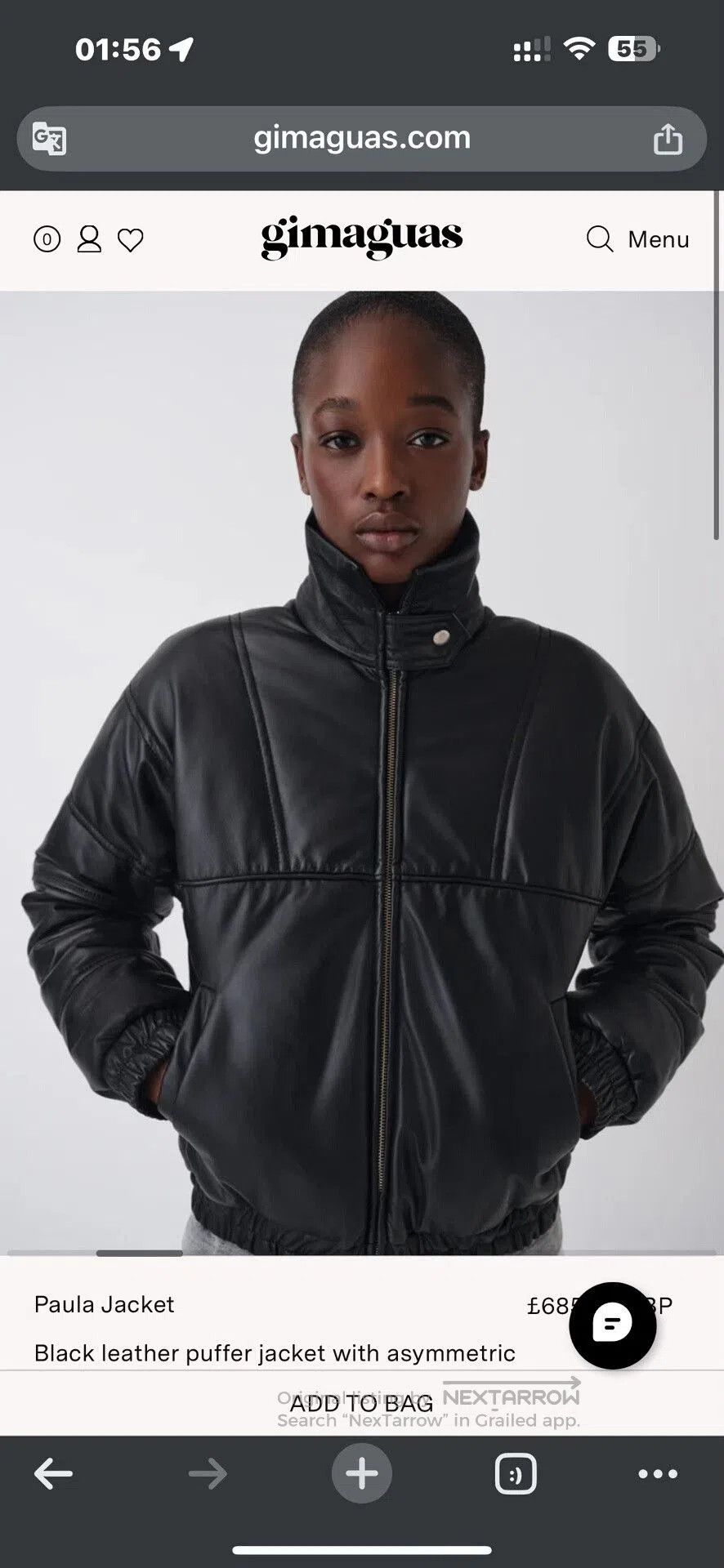 Japanese Brand Gimaguas Black Puffer Jacket. Size US S / EU 44-46 / 1 - 9 Thumbnail