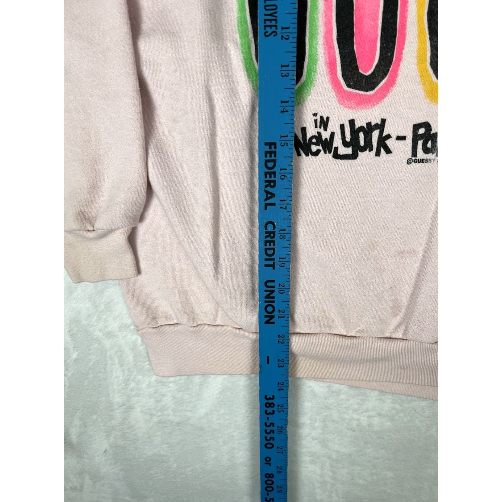 Guess **VINTAGE GUESS USA 90s PINK WOMENS SWEATSHIRT** User: Vintage GUESS USA 90s PINK WOMEN'S SWEATSHIRT Size ONE SIZE - 7 Thumbnail