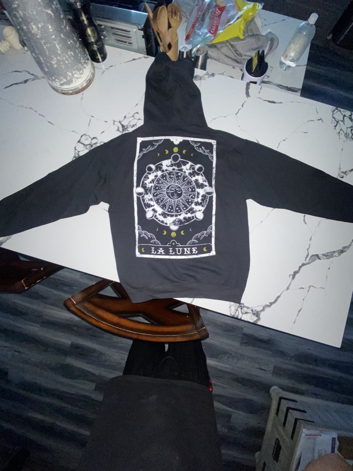 Bowery Bowery Supply Co Sun Print Hoodie Size L / US 10 / IT 46 - 2 Thumbnail