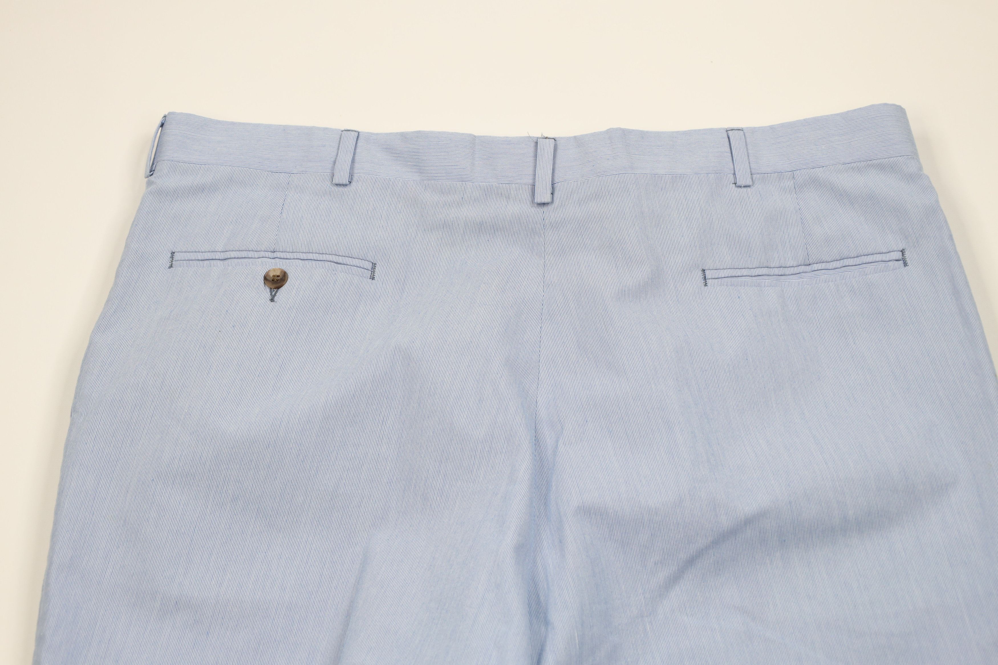 Vintage Vintage 70s Streetwear Pinstriped Wide Leg Chino Pants USA Size US 42 / EU 58 - 12 Thumbnail