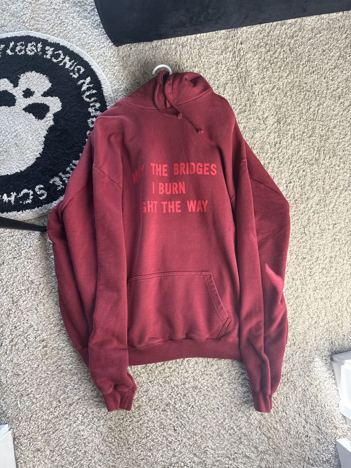 Vetements AW17 - "May The Bridges I Burn Light The Way" Hoodie Size US M / EU 48-50 / 2 - 6 Thumbnail