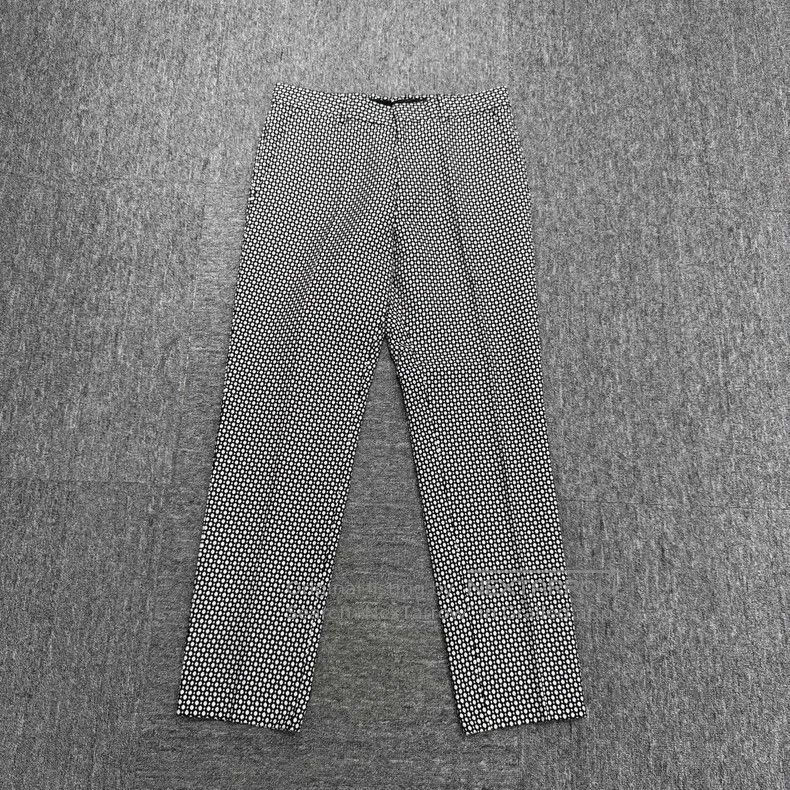 Alexander McQueen Alexander Mcqueen Wave-dot full-print casual pants Size US 34 / EU 50 - 1 Thumbnail