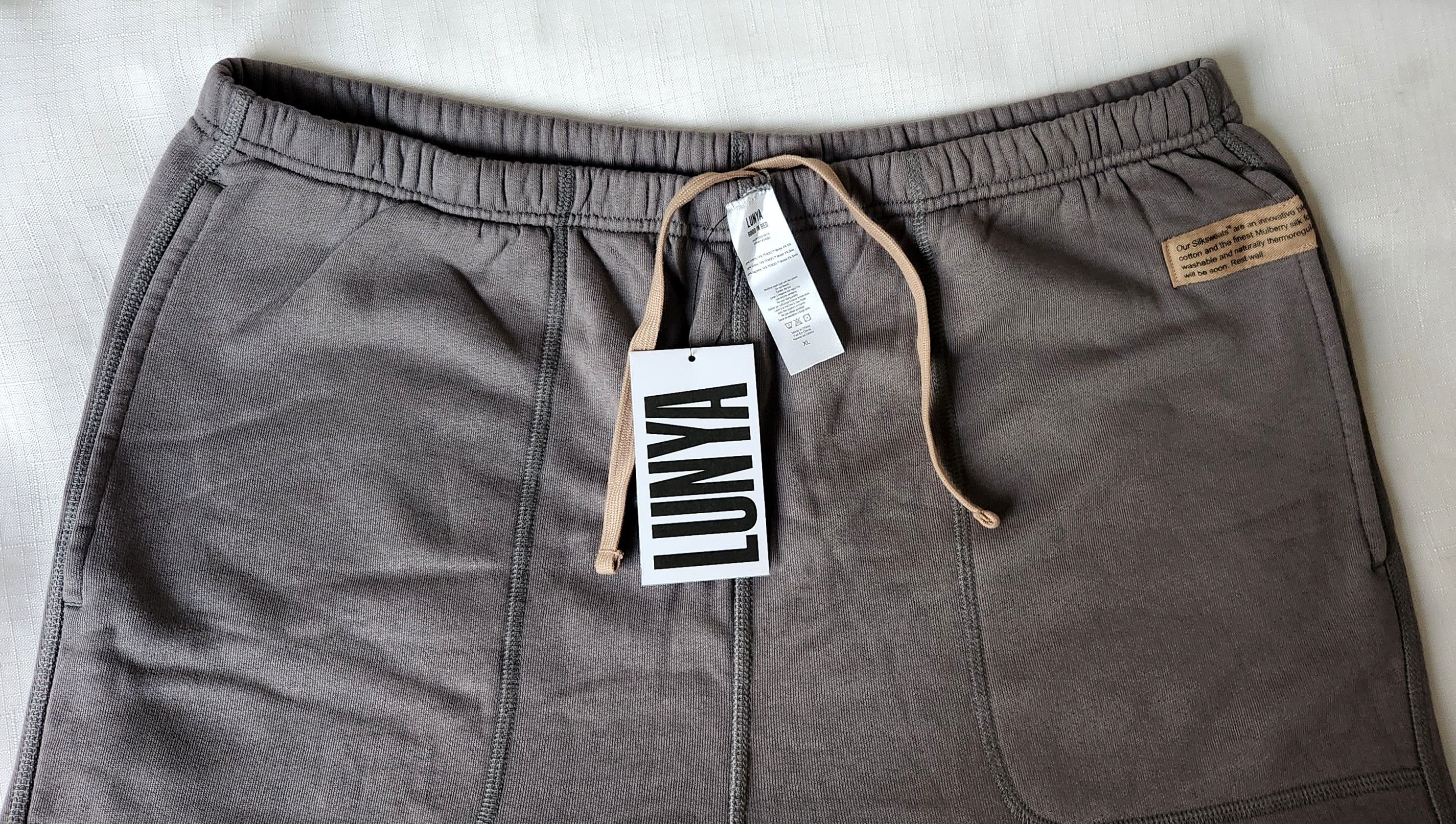 Designer × Lunya Lunya good in Bed Silksweats Midweight Reversible Jogger XL Size US 36 / EU 52 - 4 Thumbnail