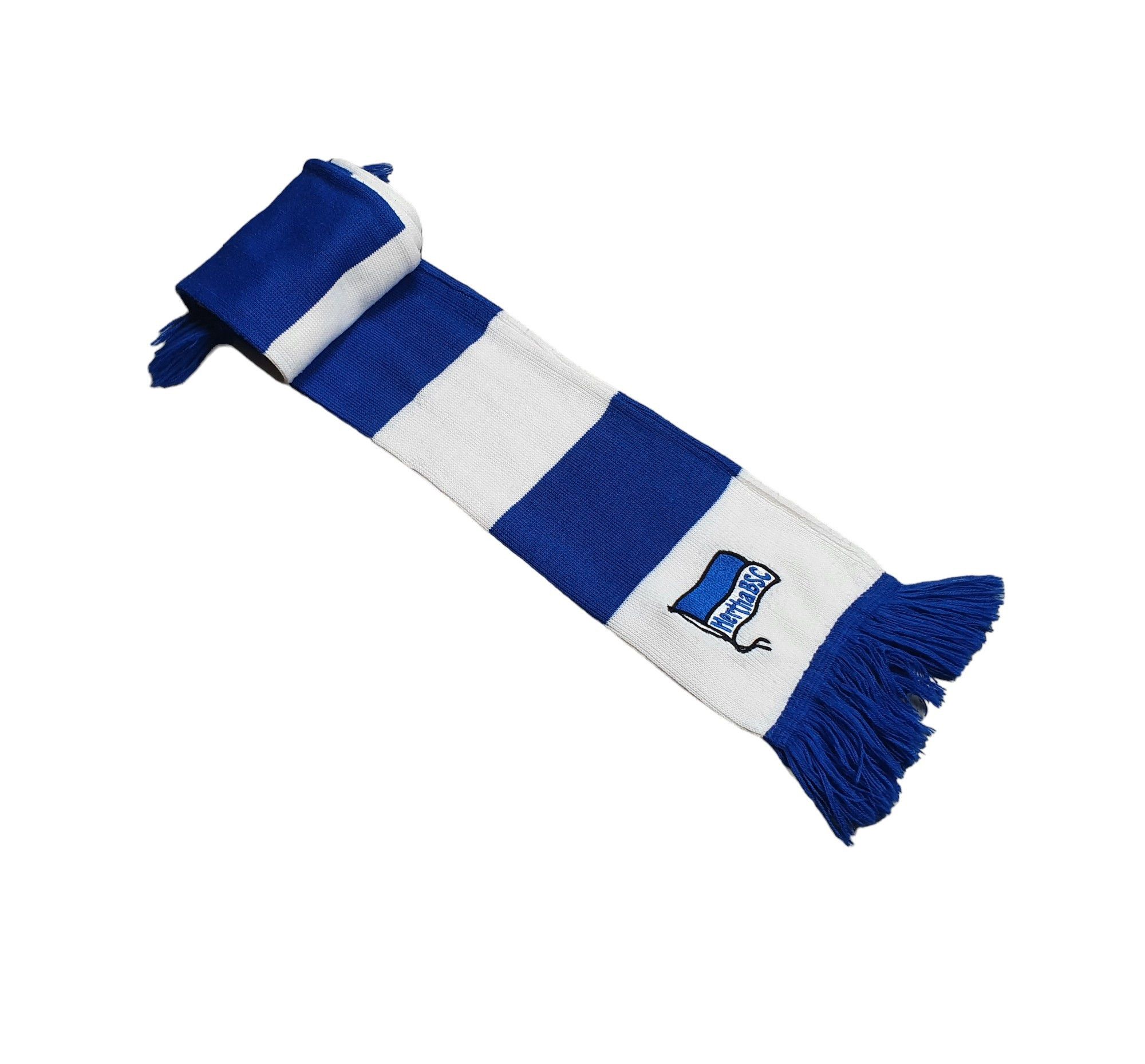 Vintage Scarf BSC Hertha Berlin Germany Football Soccer Size ONE SIZE - 1 Thumbnail