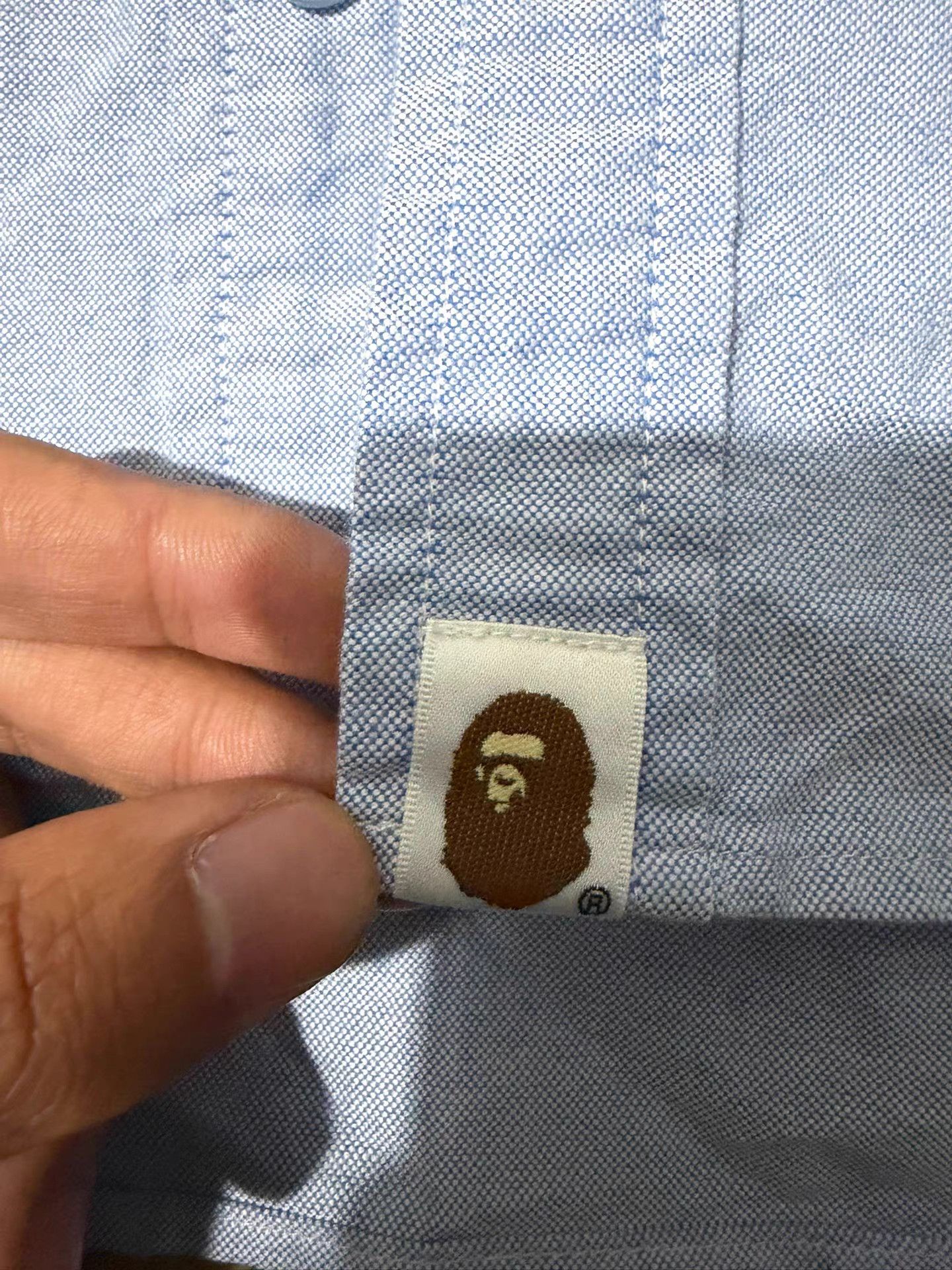 Bape Bape Shark Head Hooded Shirt Size US XS / EU 42 / 0 - 5 Thumbnail