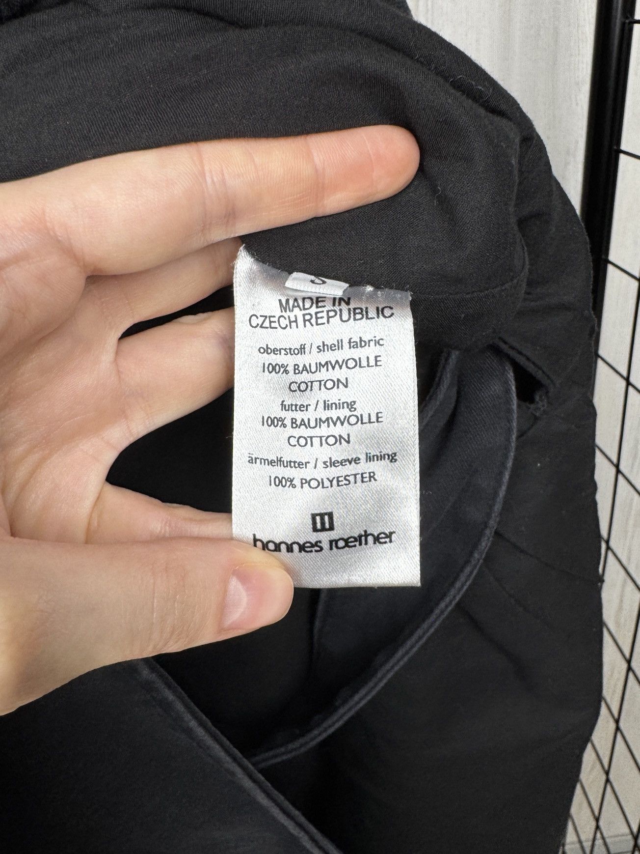 hannes roether hannes roether stone washed belted double-breasted coat sz S Size S / US 4 / IT 40 - 9 Thumbnail