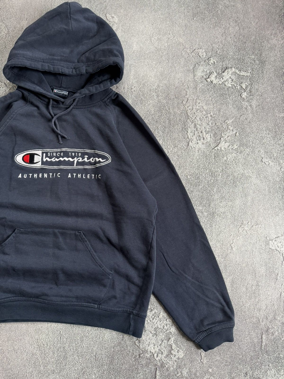 Champion × Vintage Champion S big logo vintage hoodie long sleeve sweatshirt Size US S / EU 44-46 / 1 - 7 Thumbnail
