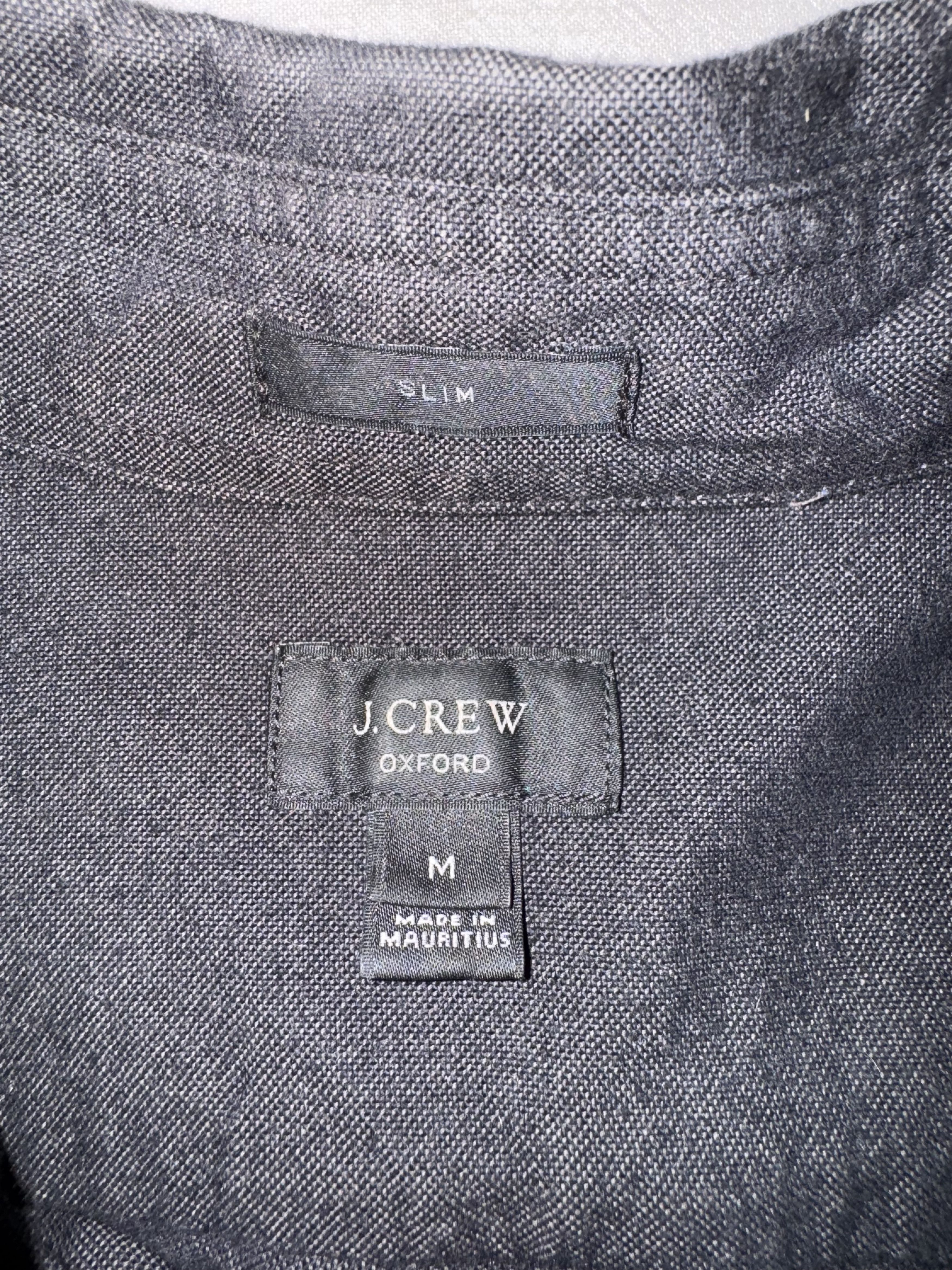 J.Crew j. crew oxford slim medium black cropped Size US M / EU 48-50 / 2 - 3 Thumbnail