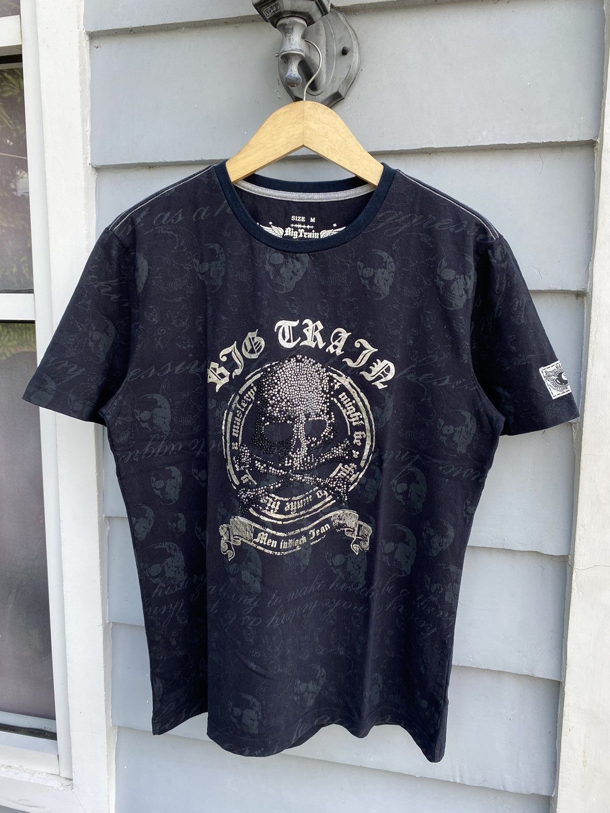 If Six Was Nine Osaka BIG TRAIN Japanese Punk Masterpiece Skull Diamond AOP Size US M / EU 48-50 / 2 - 1 Thumbnail