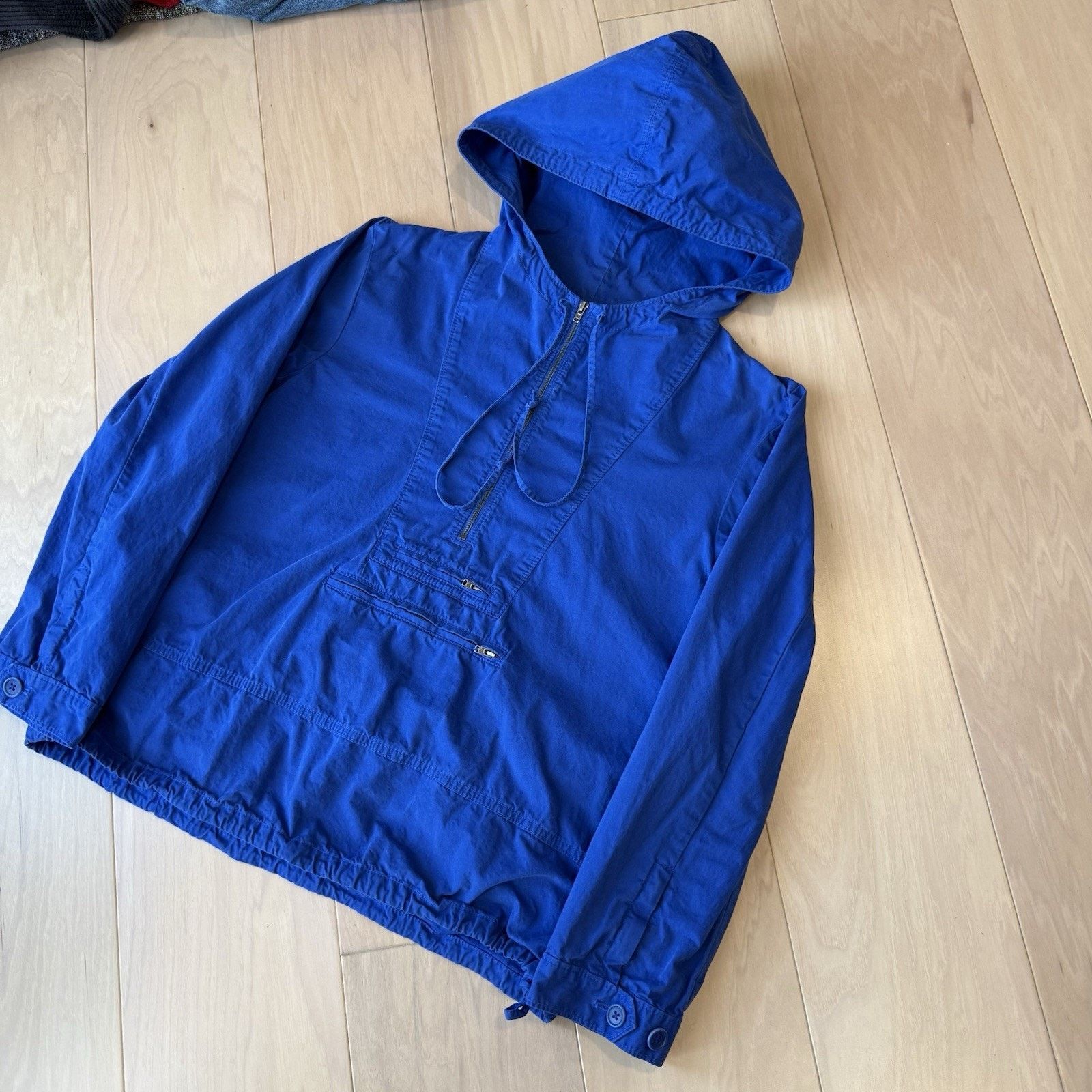 J.Crew J Crew Anorak Small Blue 1/2 Zip Cotton Pullover Heritage Size US S / EU 44-46 / 1 - 10 Thumbnail