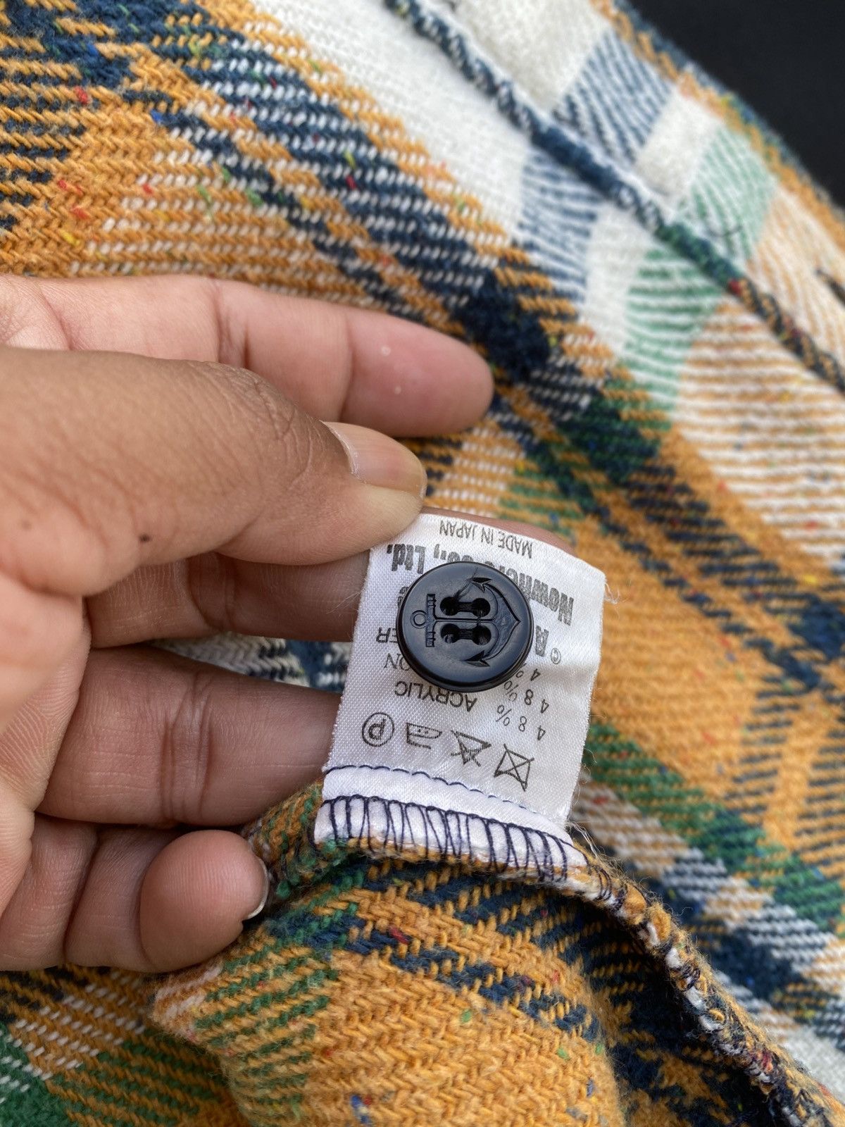 Bape × Vintage Rare Vintage BAPE Checkered Flannel Buttons Shirt Size US M / EU 48-50 / 2 - 19 Thumbnail