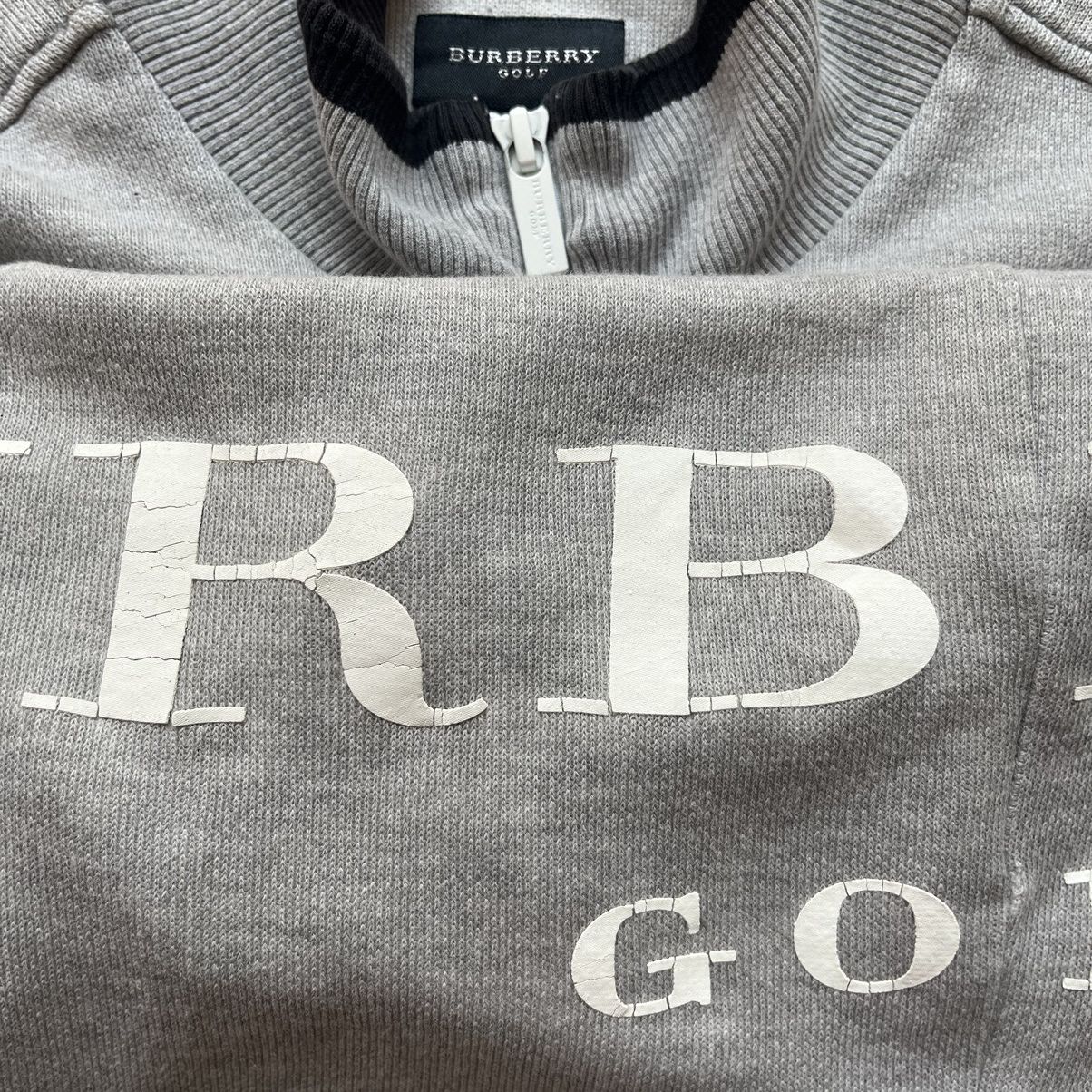 Vintage Vintage Burberry Golf Half Zipper Size US L / EU 52-54 / 3 - 3 Thumbnail