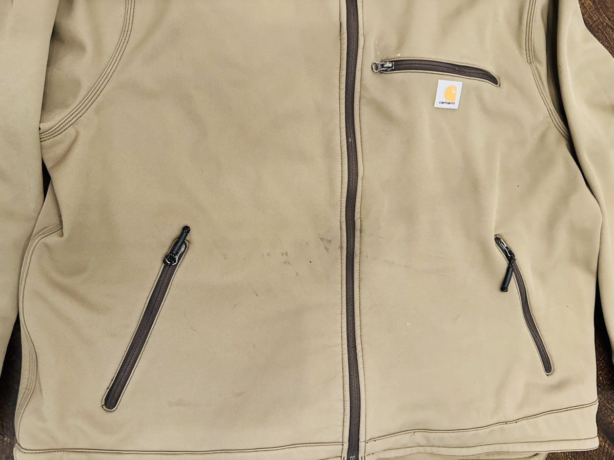 Carhartt Carhartt Men's Soft Shell Fleece Lined Nylon Jacket-2XL Size US XXL / EU 58 / 5 - 10 Thumbnail