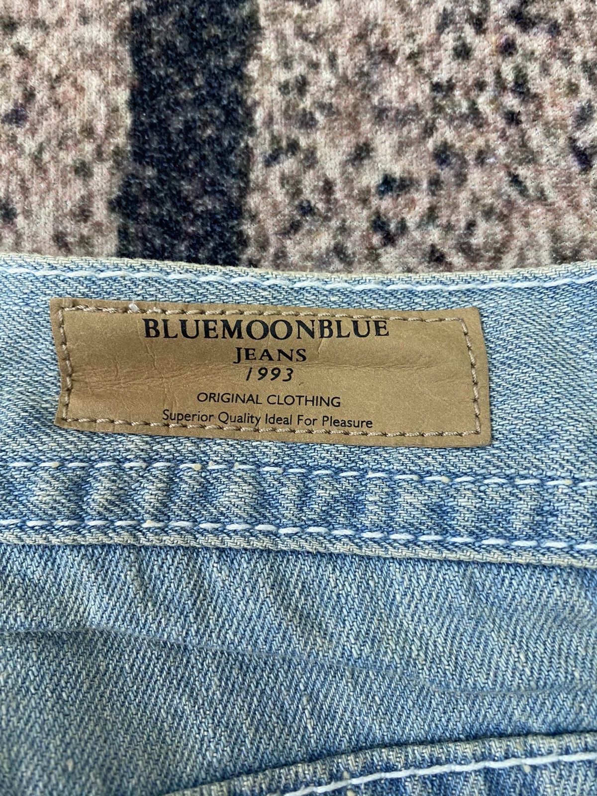 Japanese Brand Japanese Brand Bluemoon Blue Jeans 1993 Are You Ready ?! Size 30" / US 8 / IT 44 - 14 Thumbnail