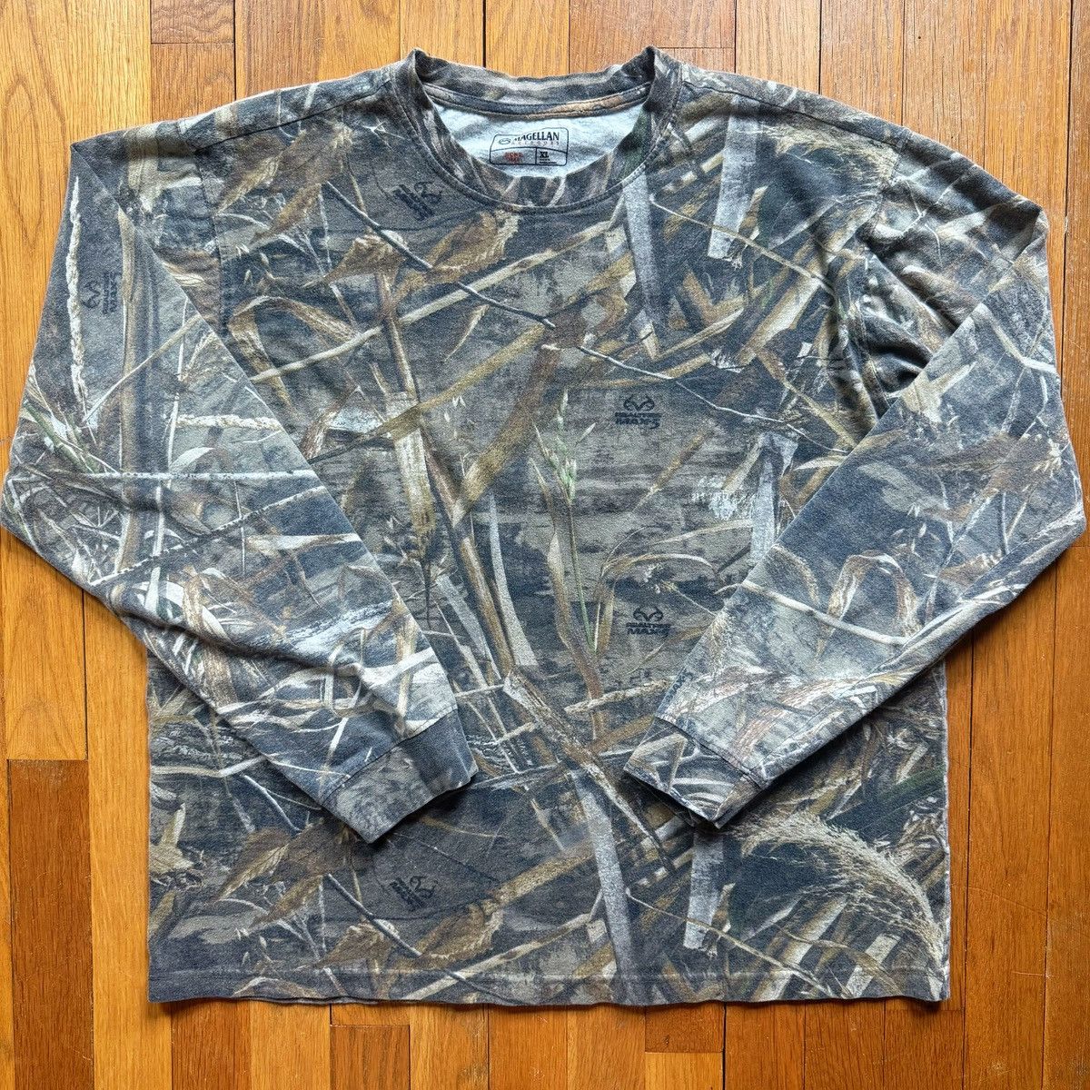 Realtree Magellan Outdoors Realtree Camouflage Long Sleeve T-shirt Size US XL / EU 56 / 4 - 1 Thumbnail