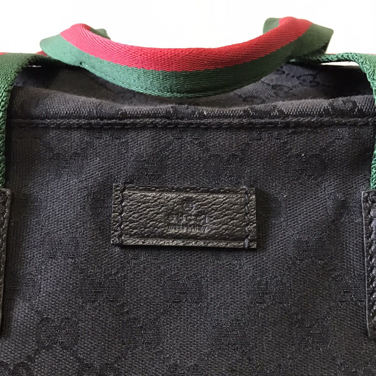 Gucci GUCCI - GG CANVAS SHERRY LINE BOSTON BAG Size ONE SIZE - 10 Thumbnail