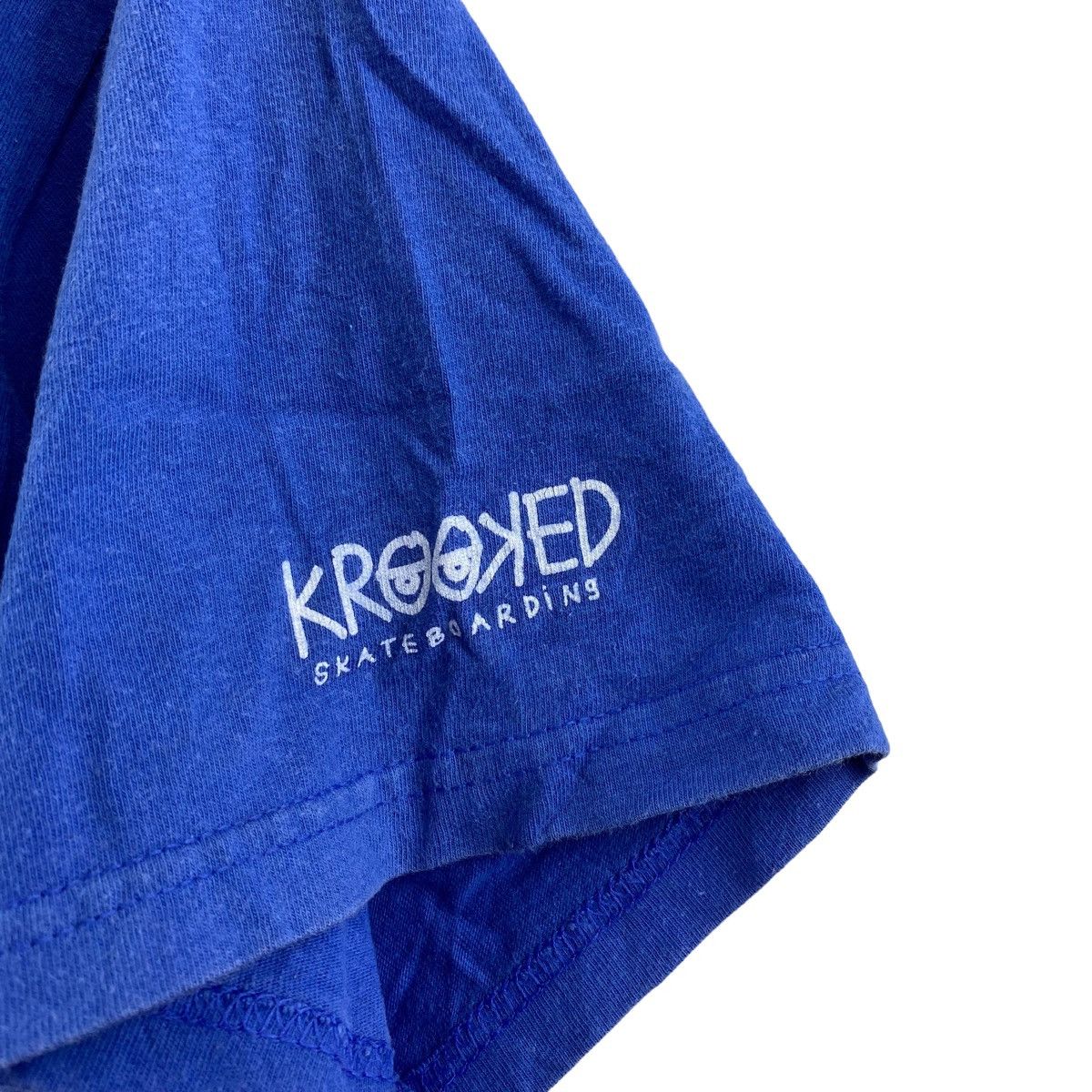 Krooked × Vintage Vintage 90s KROOKED SKATEBOARDING Rudy Johnson Brand Print Size US M / EU 48-50 / 2 - 3 Thumbnail
