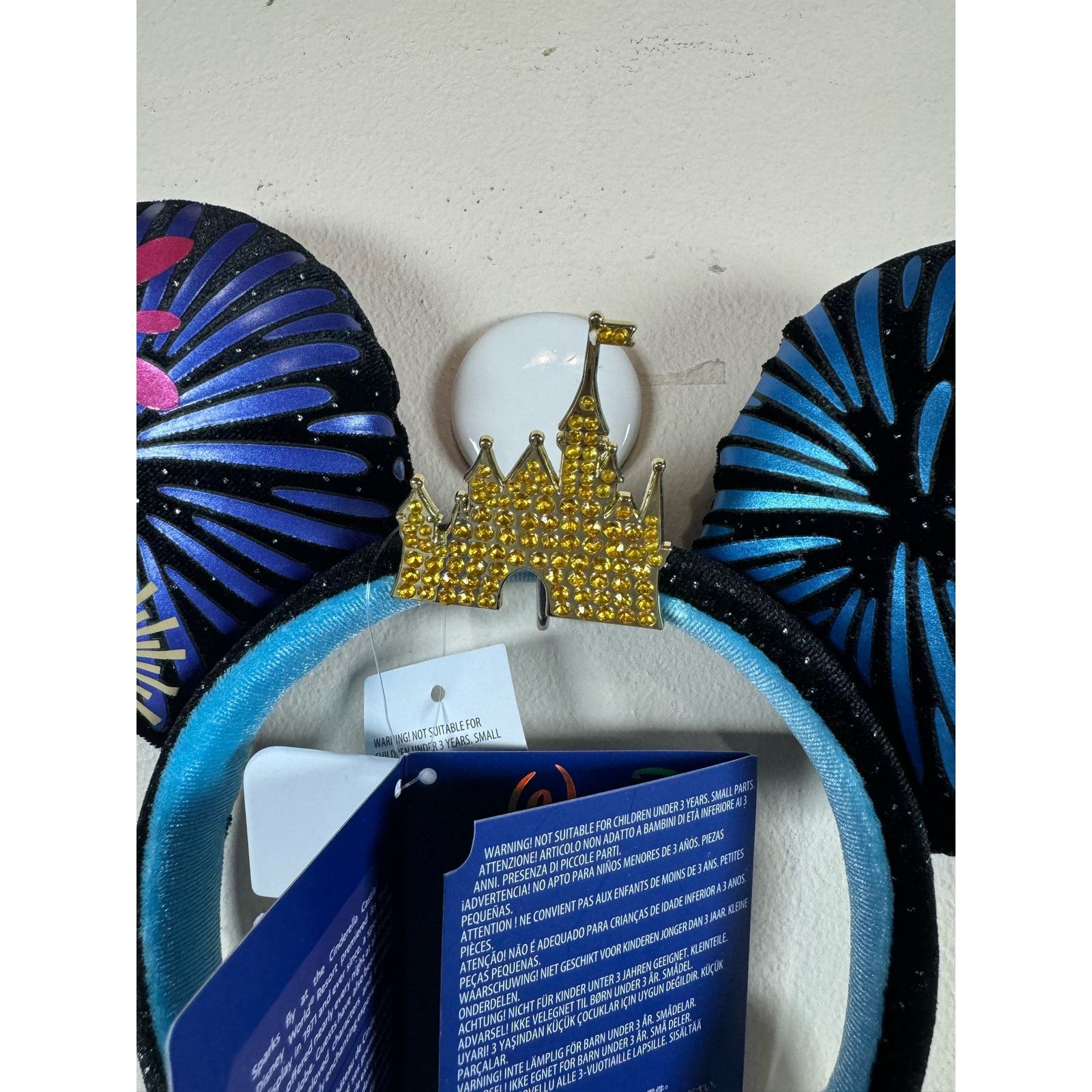 Disney Disney Cinderella Castle Fireworks Ear Headband - NWT Size ONE SIZE - 3 Thumbnail