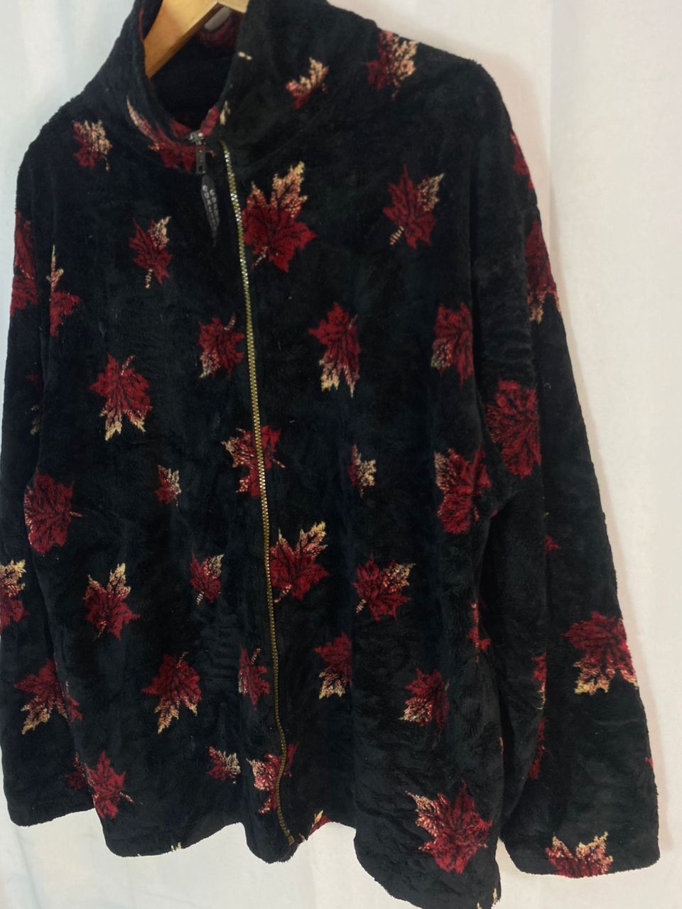 Vintage Vintage fullprint fleece zipper jacket made in Canada Size US L / EU 52-54 / 3 - 3 Thumbnail