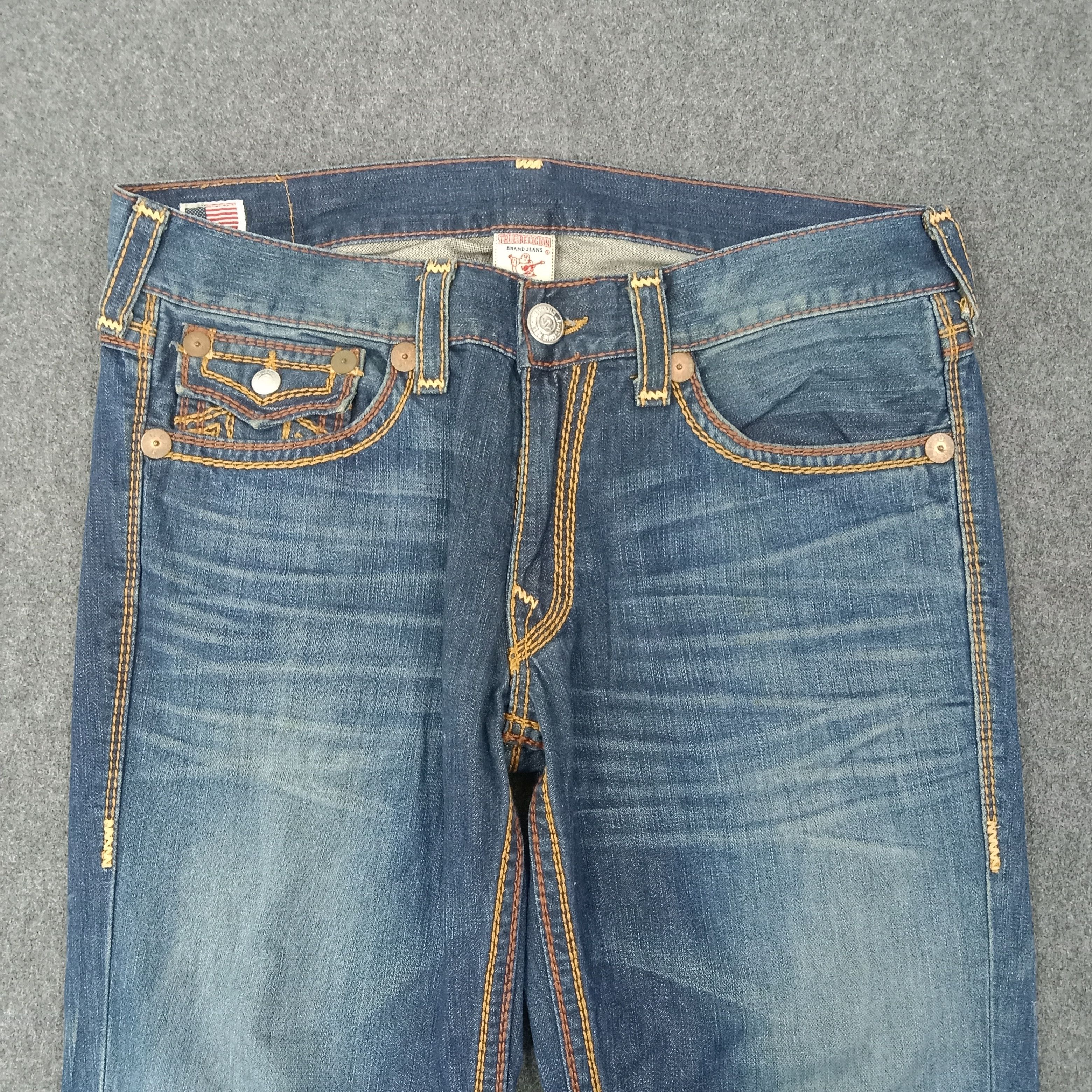 True Religion True Religion American Denim Jeans C258N5 Size US 37 - 2 Thumbnail