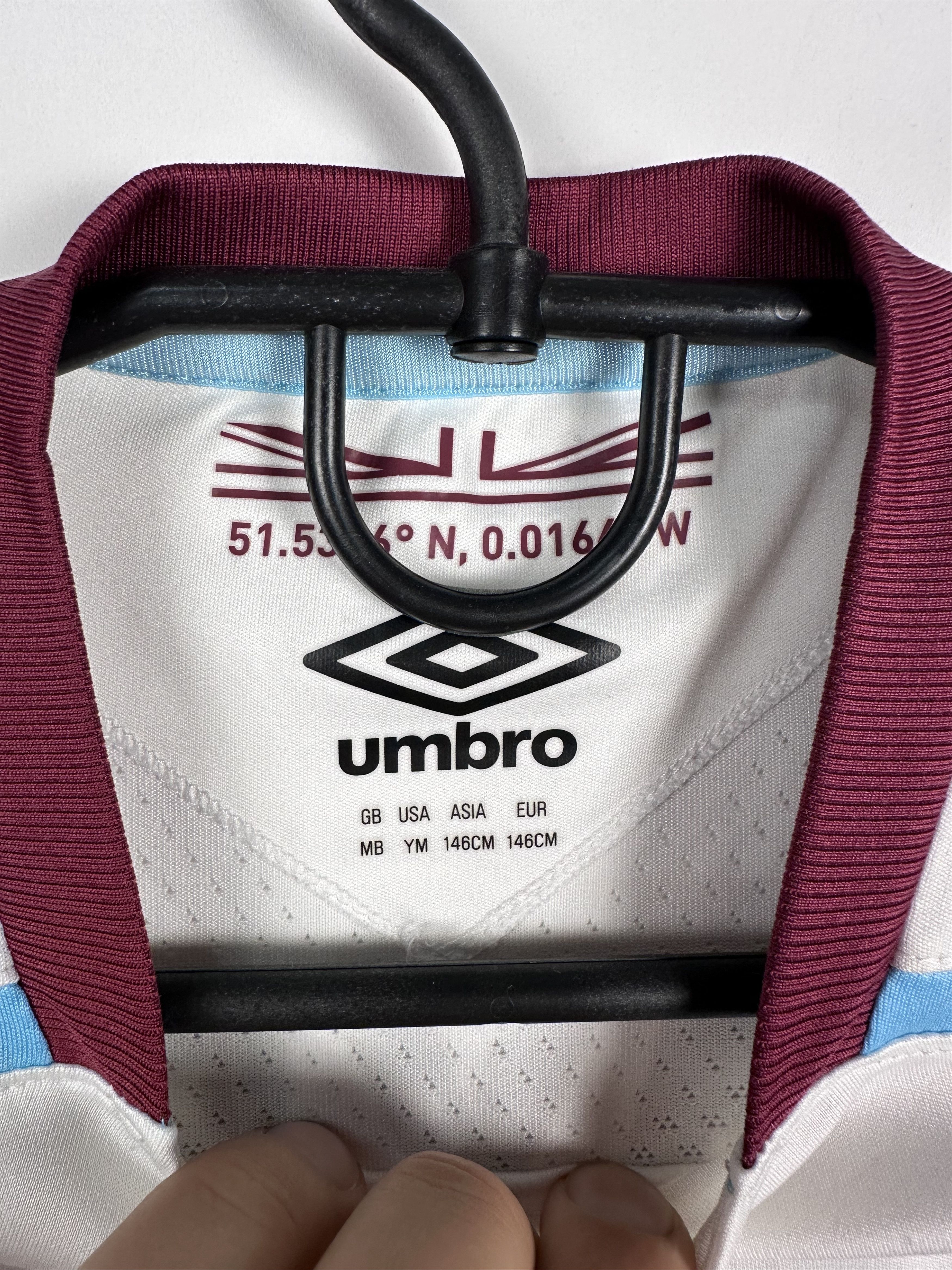 Umbro WEST HAM UNITED 2016 Football Jersey #27 Payet Youth M Size US XXS / EU 40 - 6 Thumbnail