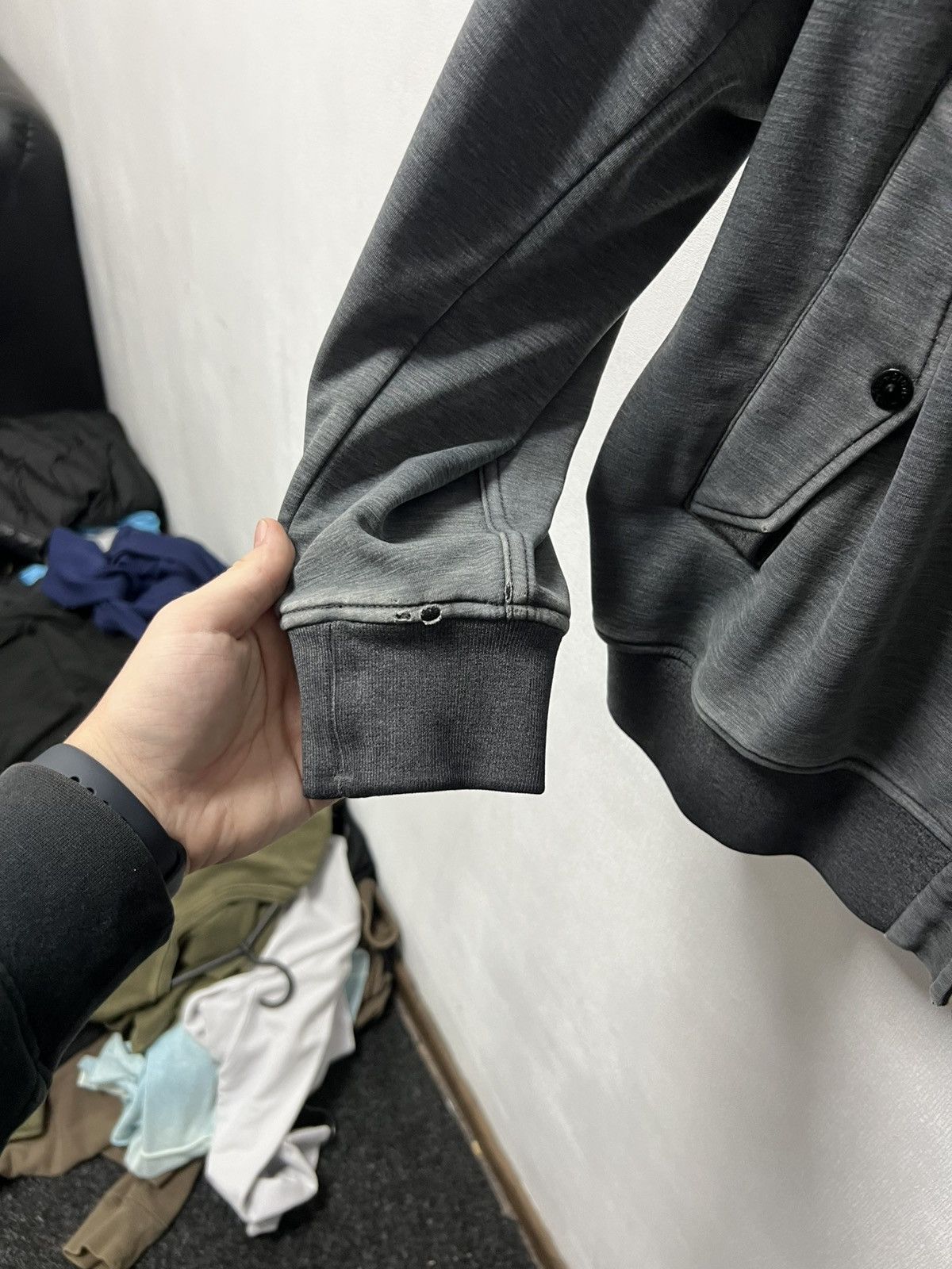 Stone Island Stone Island Soft Shell-r Outdoor Men’s Jacket Fleece Gray Size US XL / EU 56 / 4 - 17 Thumbnail