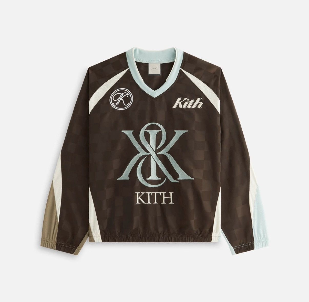 Kith KITH CHECKERED SATIN DAYTON PULLOVER Size XL / US 12-14 / IT 48-50 - 1 Thumbnail