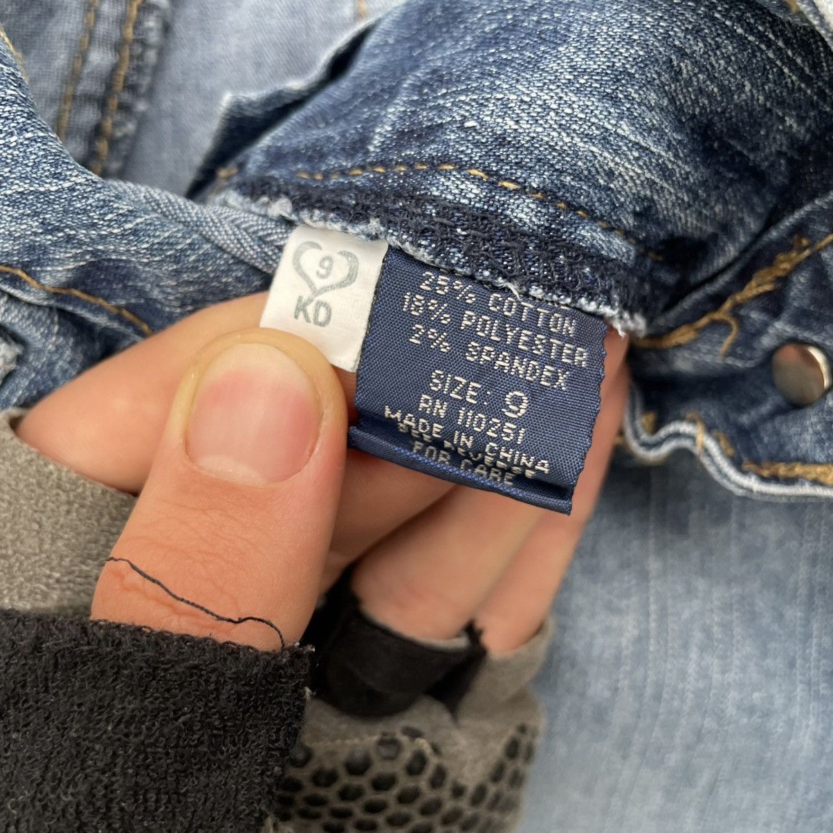 Sol Angeles Vintage Women’s Flared Jeans Angeles Size 9 Crazy 00s USA Size 30" / US 8 / IT 44 - 7 Thumbnail
