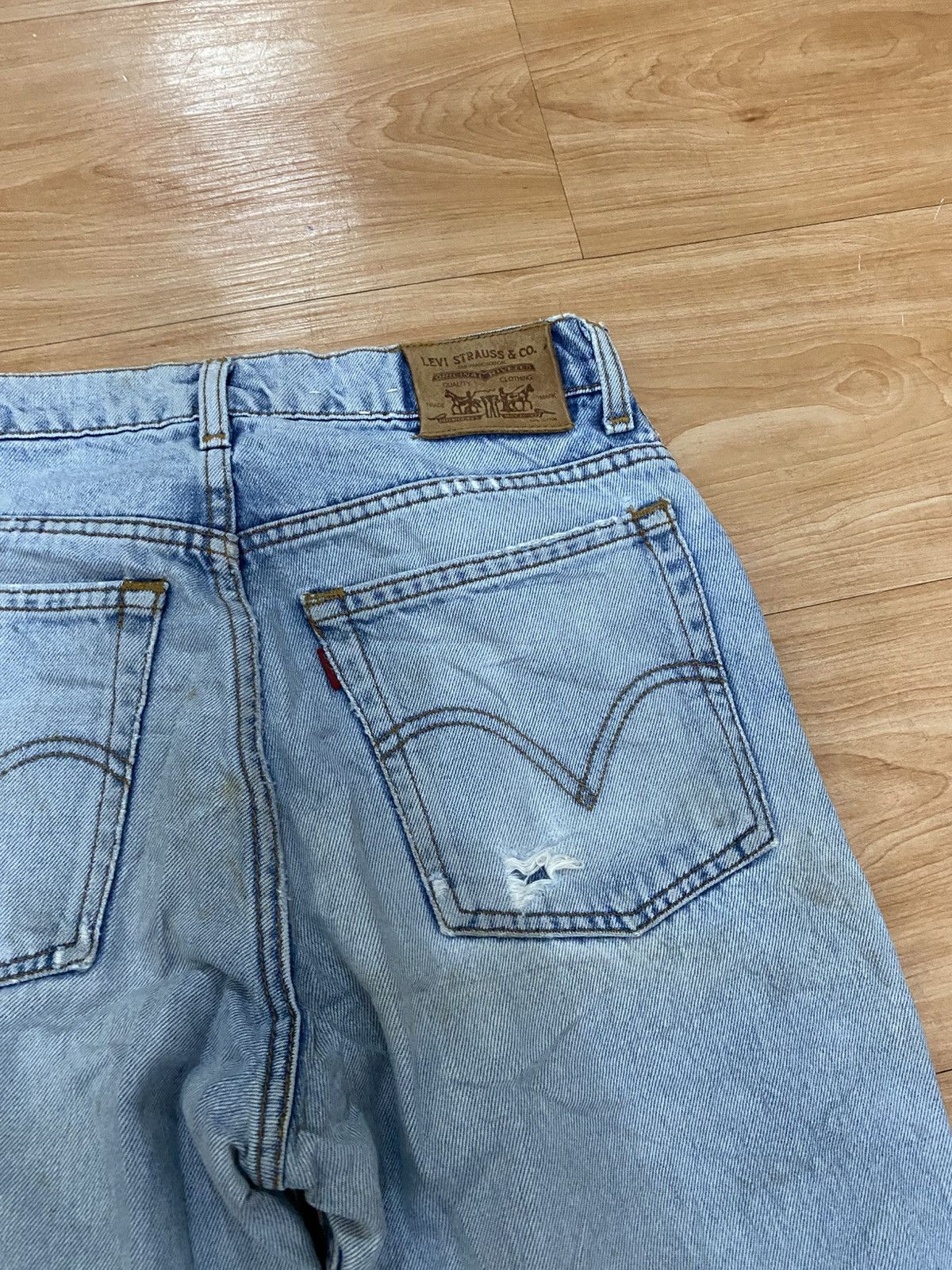 Levi's × Levi's Vintage Clothing × Vintage Vintage levis 359 regular fit distressed denim Size US 28 / EU 44 - 11 Thumbnail
