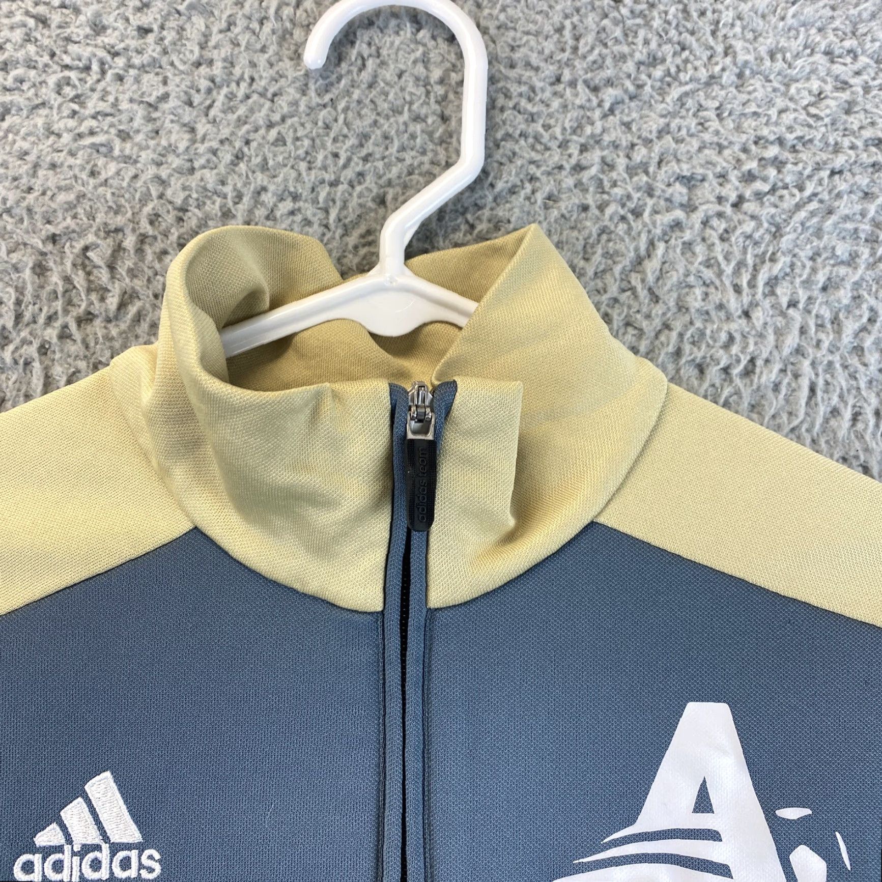 Adidas Adidas Women's Track Jacket Medium Blue Fitness Full Zip Workout /81-51 Size M / US 6-8 / IT 42-44 - 6 Thumbnail