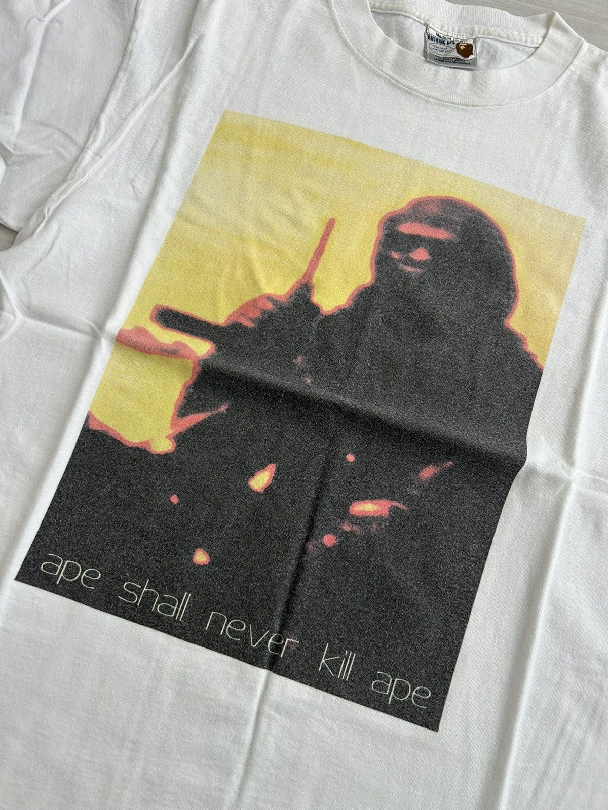 Bape VERY RARE OG 1996 A BATHING APE X FUTURA A.S.N.K.A TEE Size US L / EU 52-54 / 3 - 4 Thumbnail