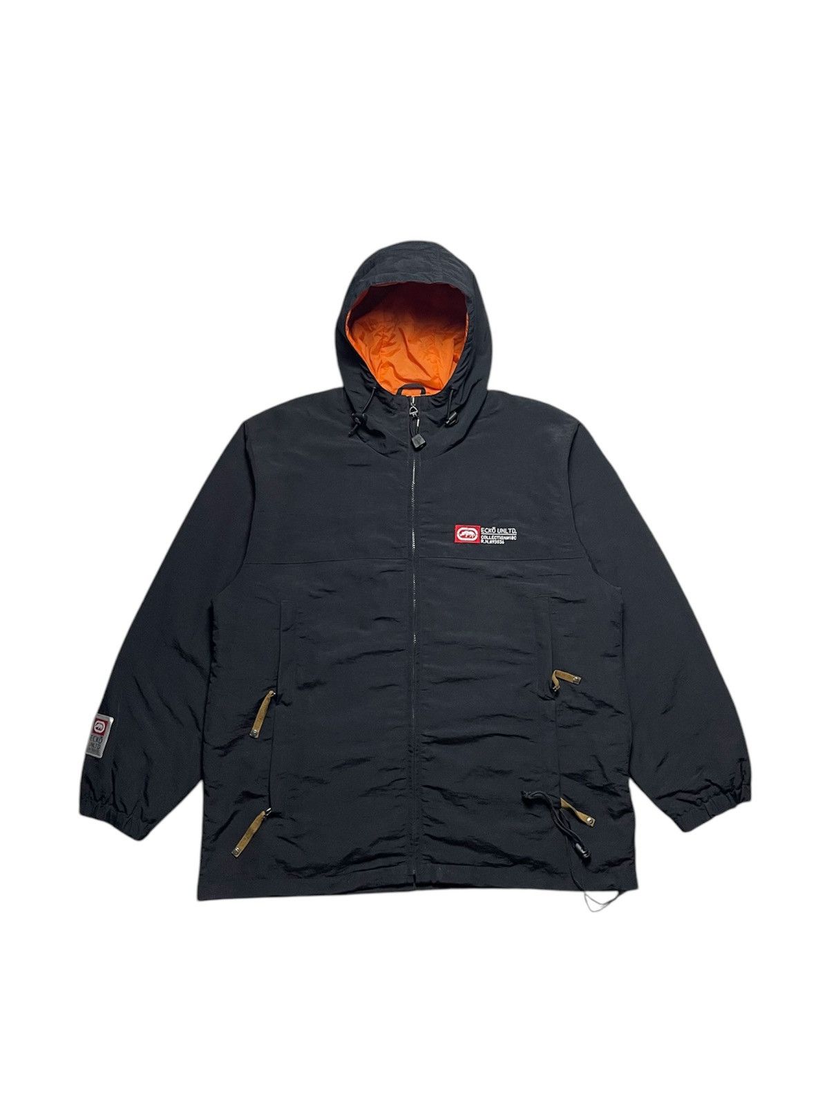 Ecko Unltd. × Voodoo Tactical Fire Y2K Ecko Pullover