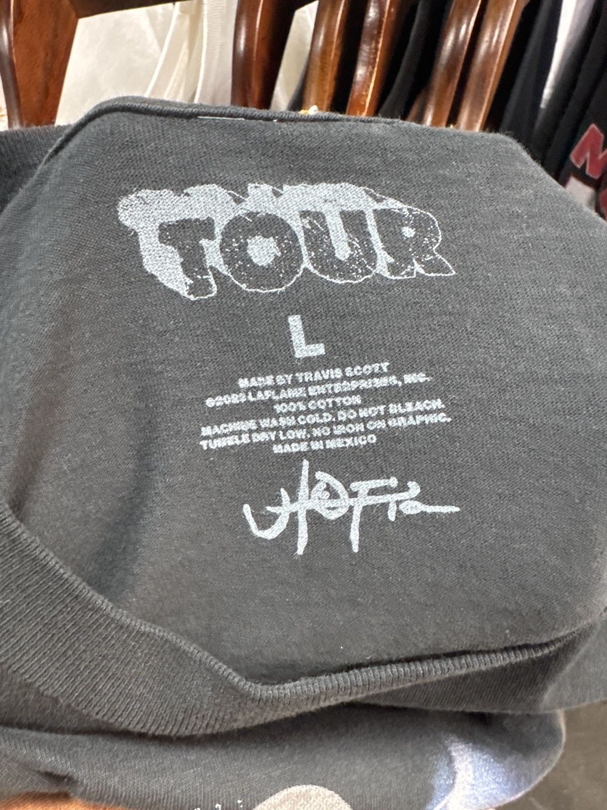 Travis Scott Travis Scott Utopia Echoes Circus Maximus Tee Black Size L Size US L / EU 52-54 / 3 - 3 Thumbnail