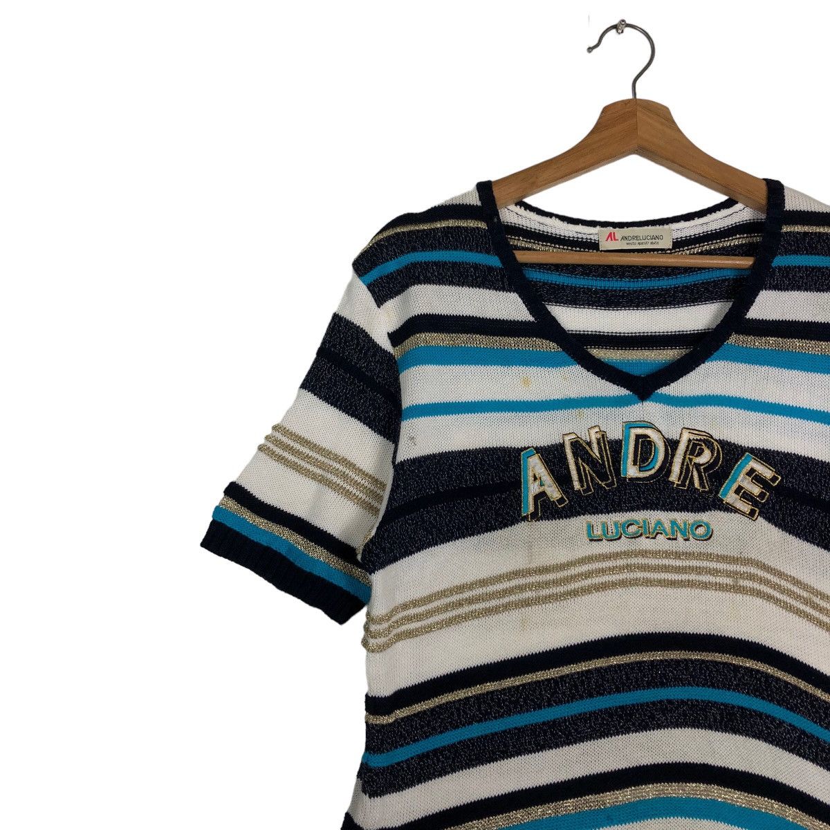 Japanese Brand 🔥90’s Knit Sweatshirt Andreluciano Japan Issey Miyake Size US M / EU 48-50 / 2 - 6 Thumbnail