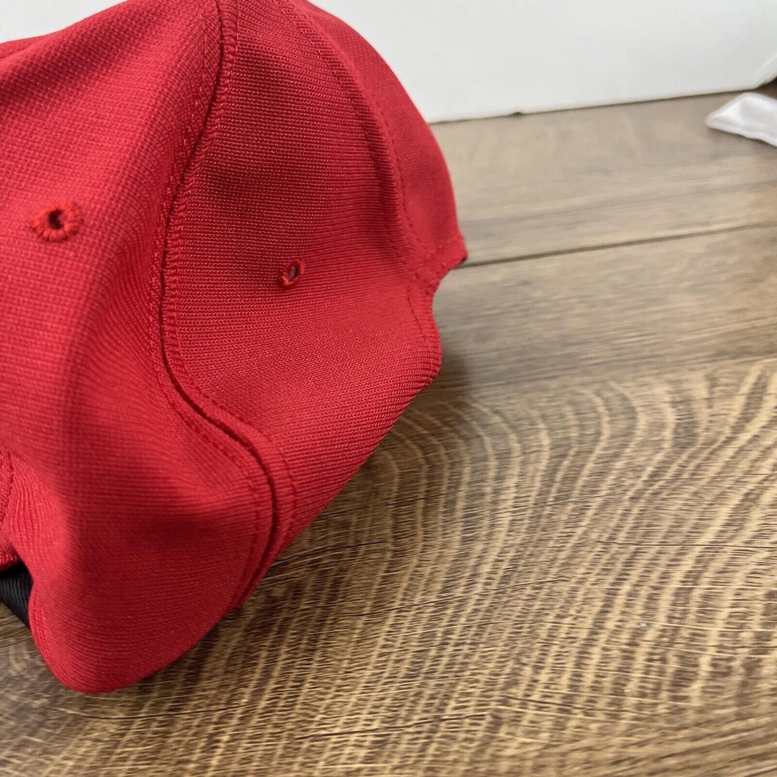 Other Red Trucker Baseball Hat Red Hat Adjustable Adult Size Hat R Size ONE SIZE - 7 Thumbnail